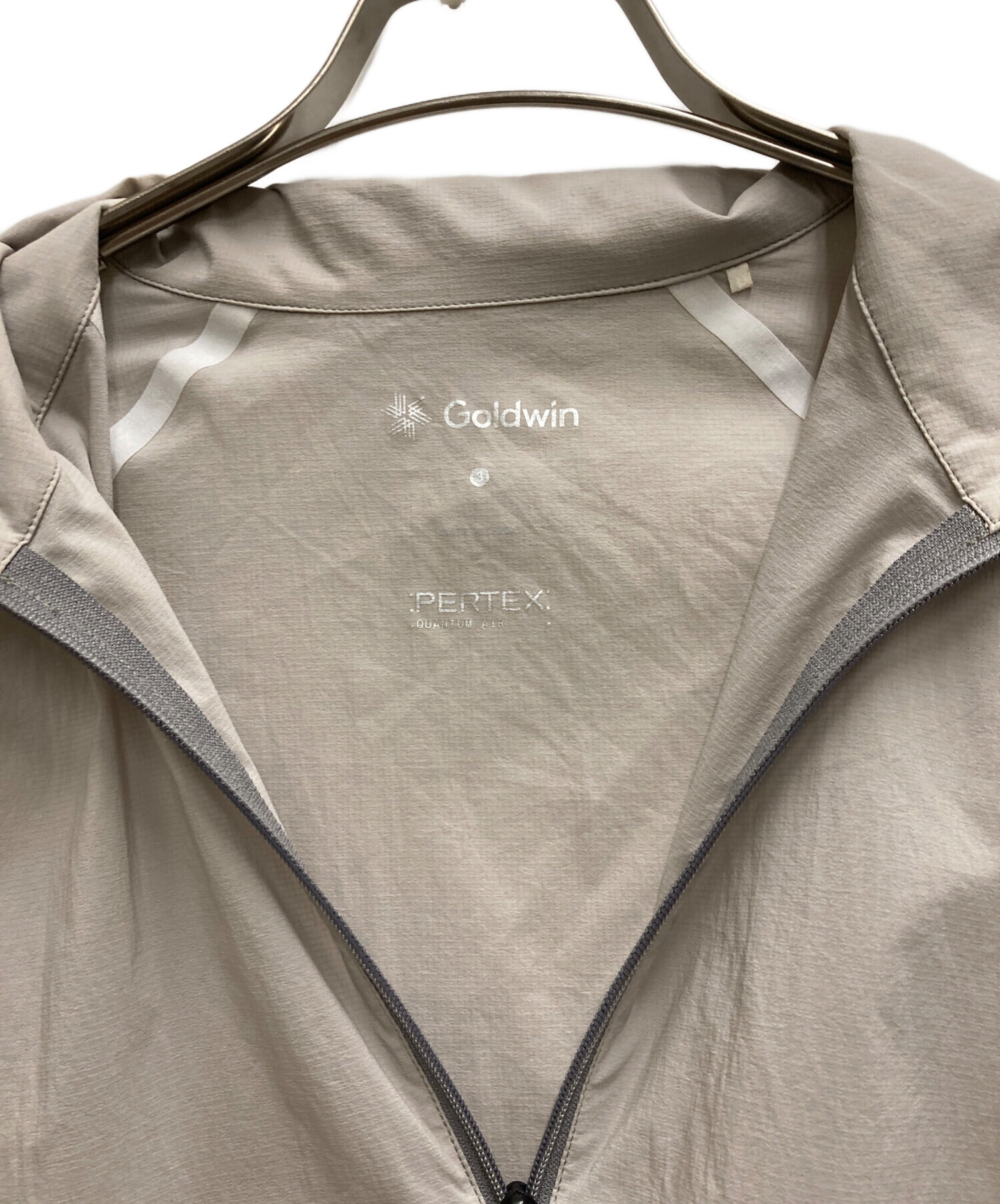 GOLDWIN / Short Zip Floating Wind Shell Goldwin Short Zip Floating