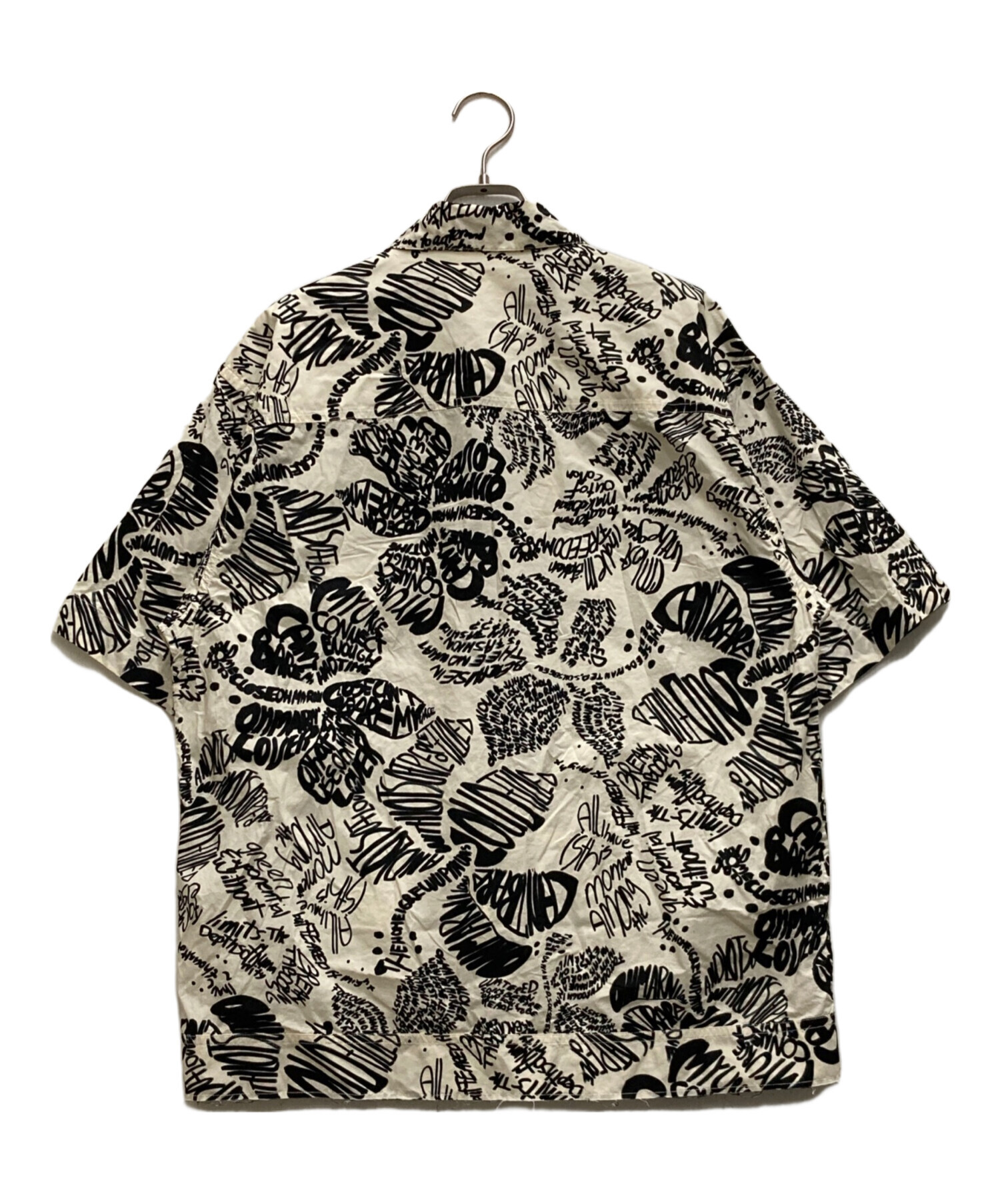 中古・古着通販】MARNI (マルニ) 総柄シャツ ブラック サイズ:48 