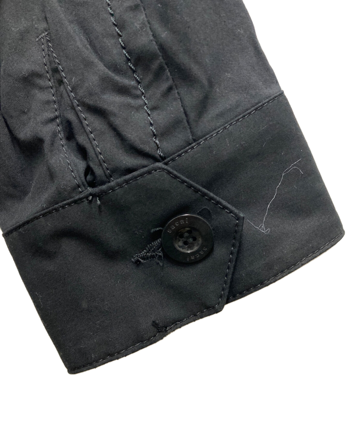 sacai Cotton Poplin Blouson \黒　サイズ1 sacai Cotton Poplin Blouson \黒 サイズ1 sacai Cotton Poplin
