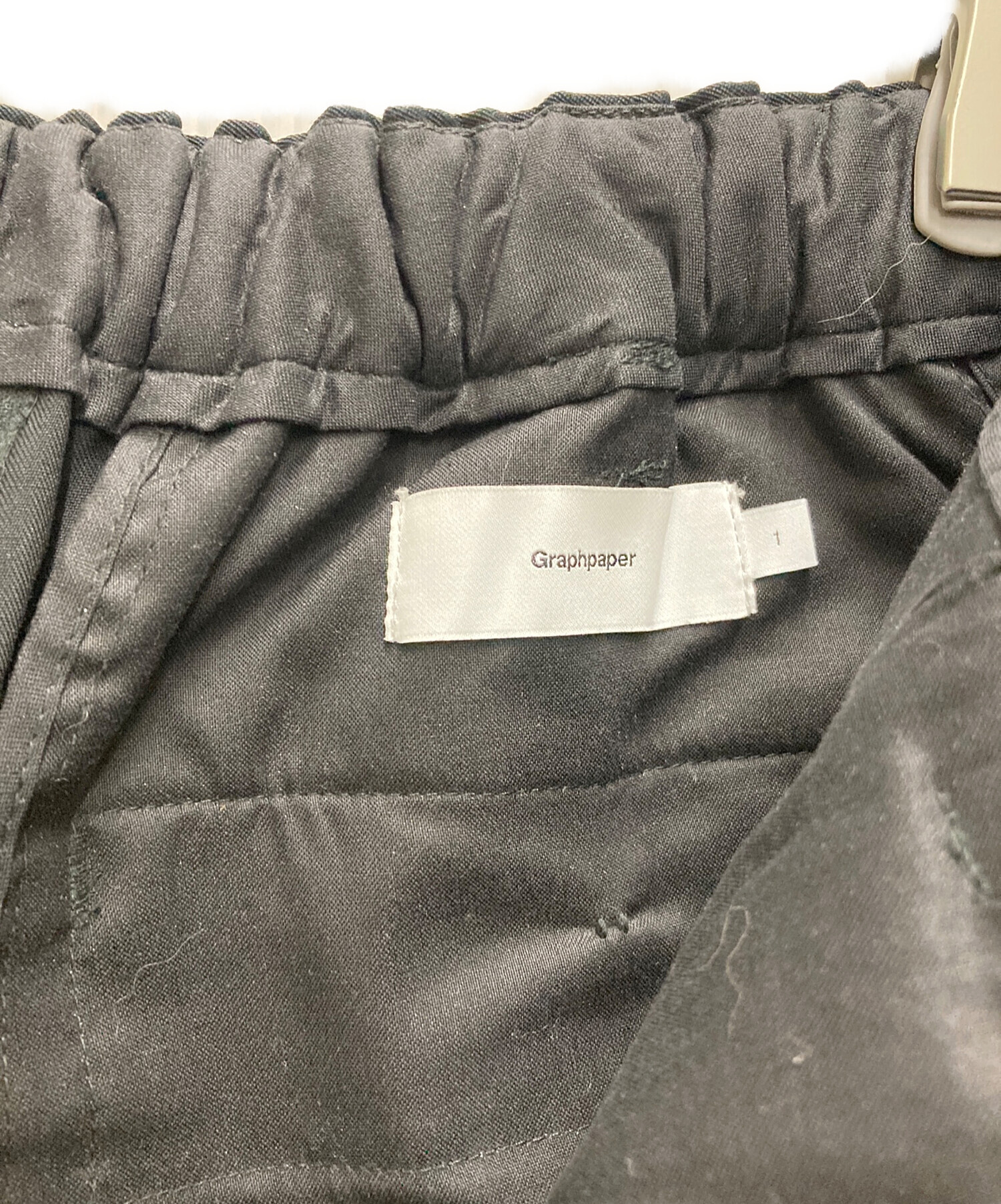 中古・古着通販】Graphpaper (グラフペーパー) SCALE OFF WOOL TAPERED 