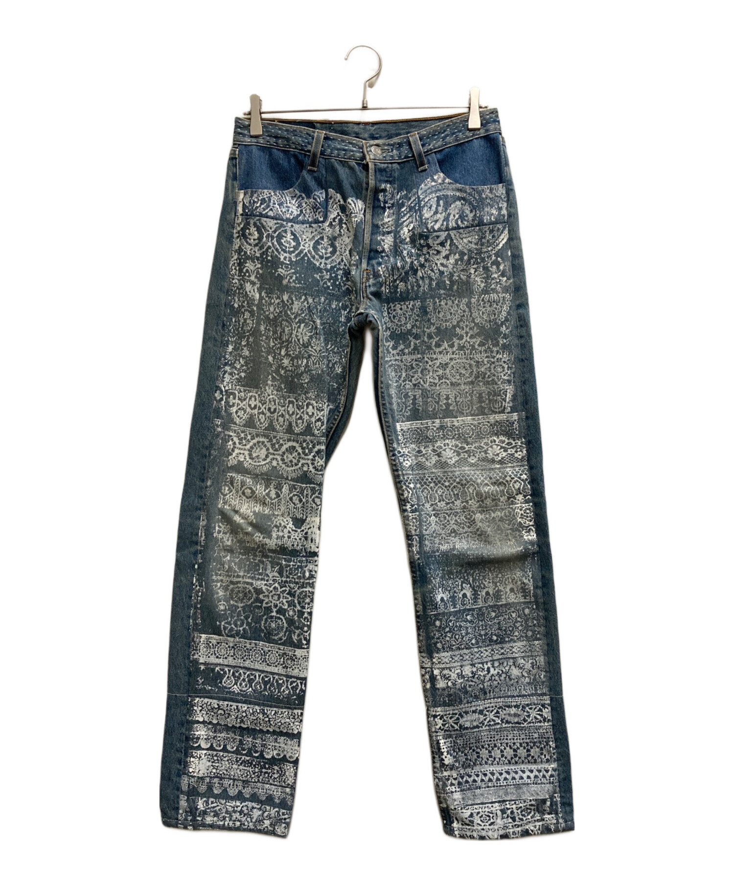 keisuke kanda デニム 中古・古着通販】keisuke kanda (ケイスケカンダ) 手縫い＆ペイント