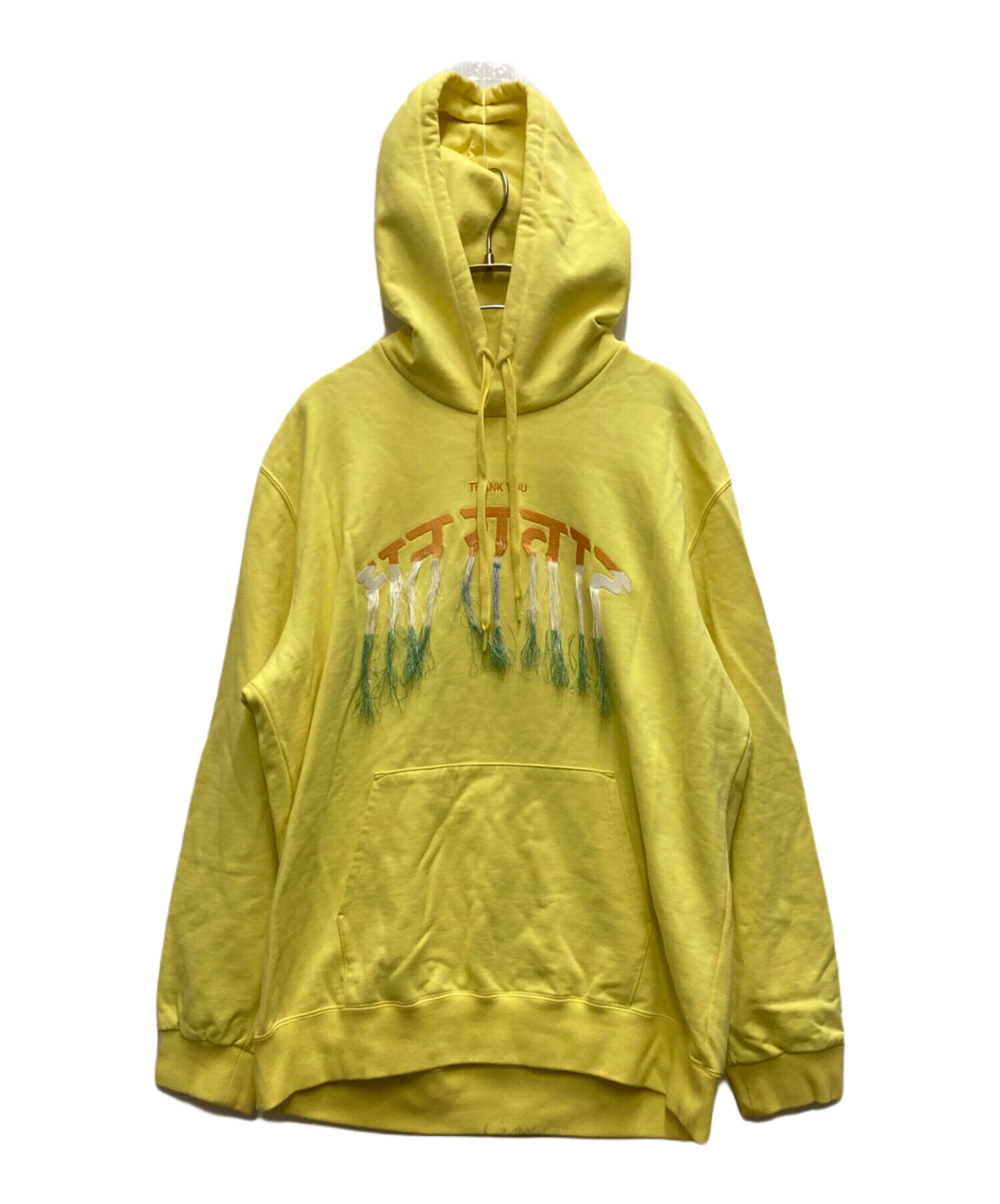 中古・古着通販】doublet (ダブレット) THANK YOU FRINGE EMBROIDERY 