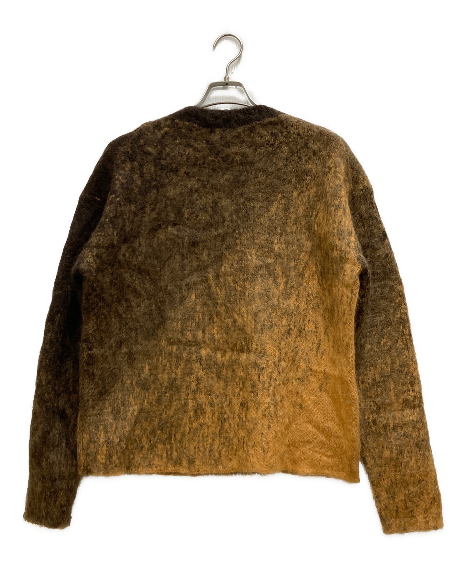 中古・古着通販】NKNIT (ンニット) モヘア混ニット ブラウン サイズ