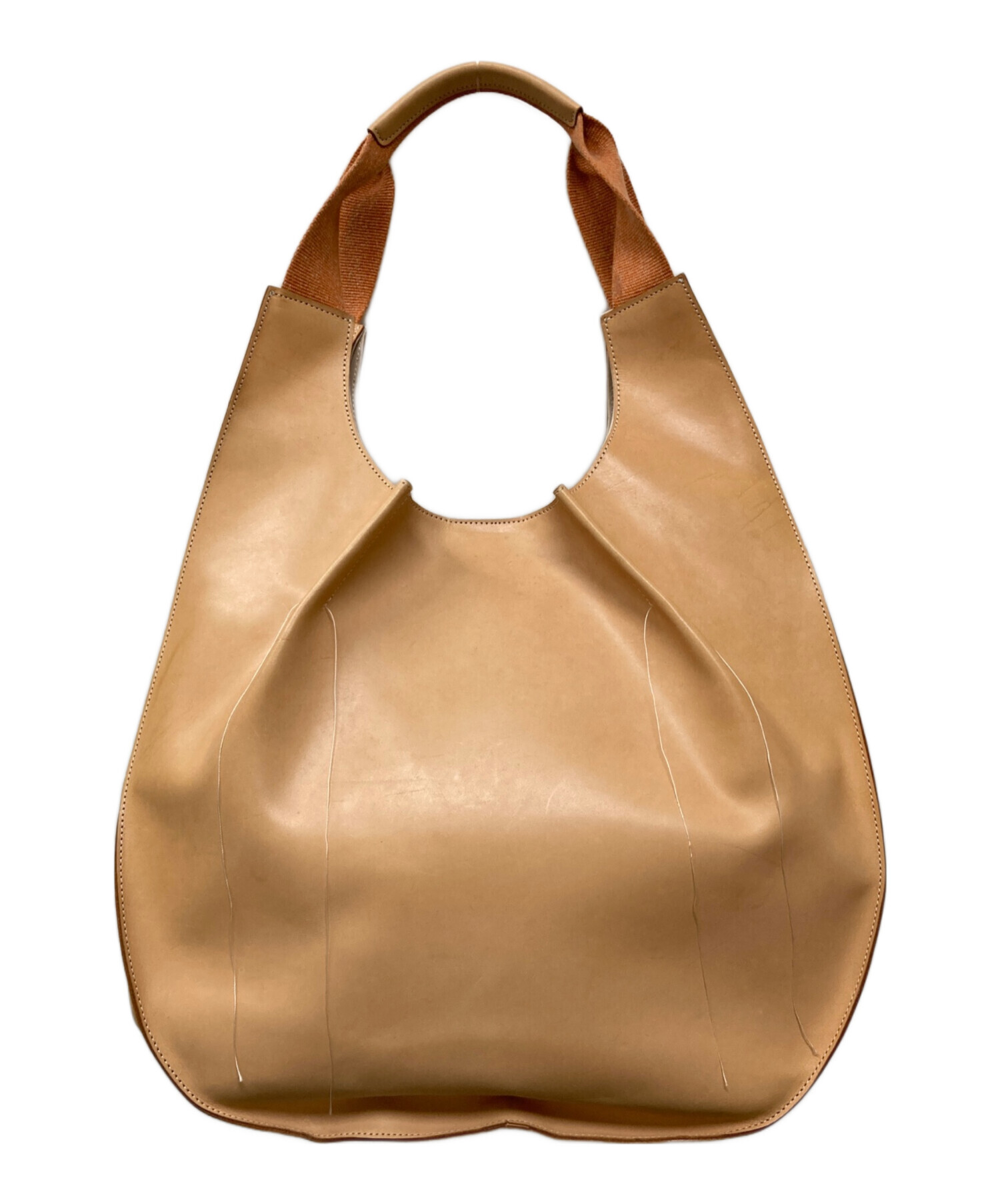 中古・古着通販】Rich I (リッチアイ) CIRCLE LEATHER HANDLE BAG