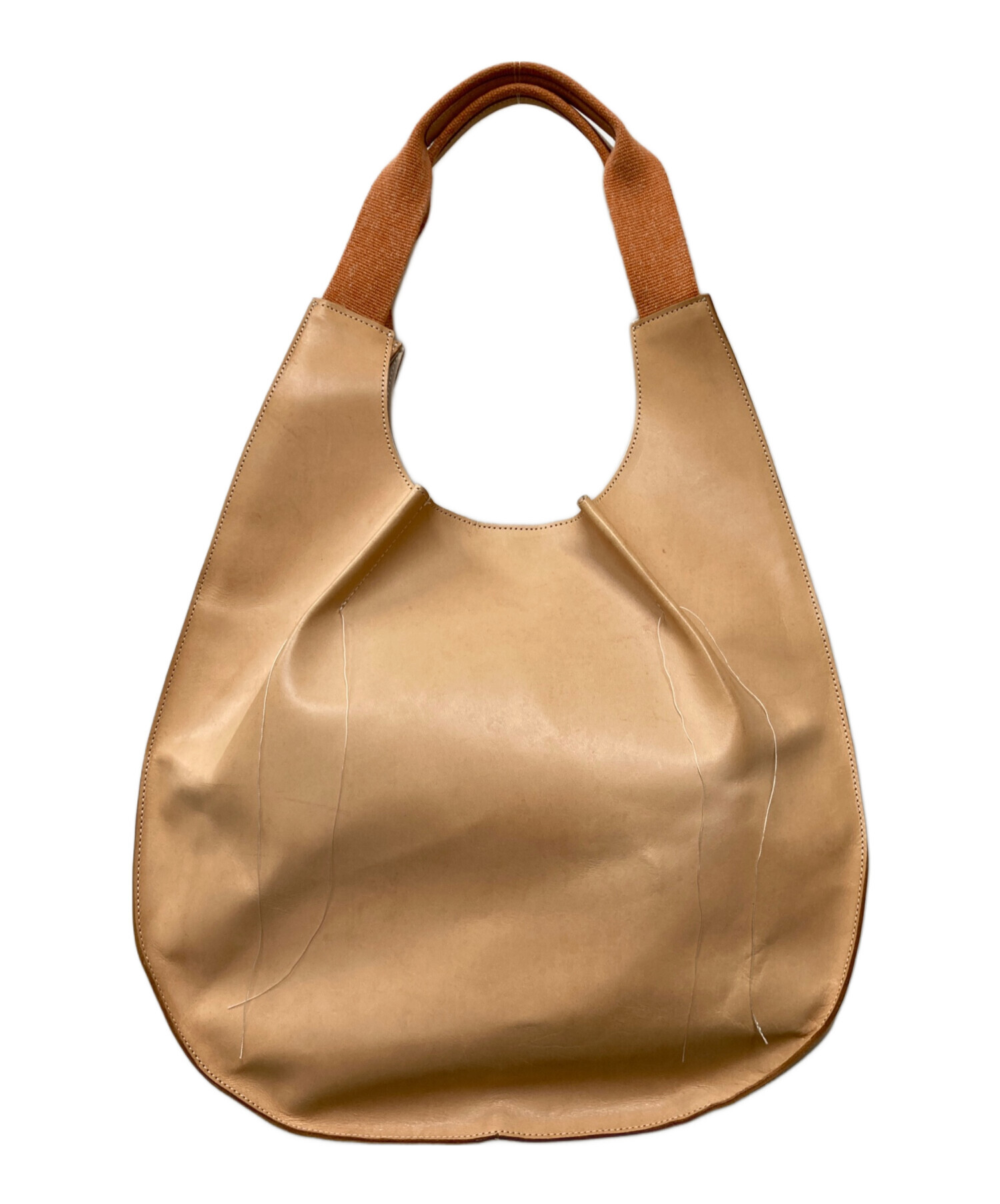 中古・古着通販】Rich I (リッチアイ) CIRCLE LEATHER HANDLE BAG 