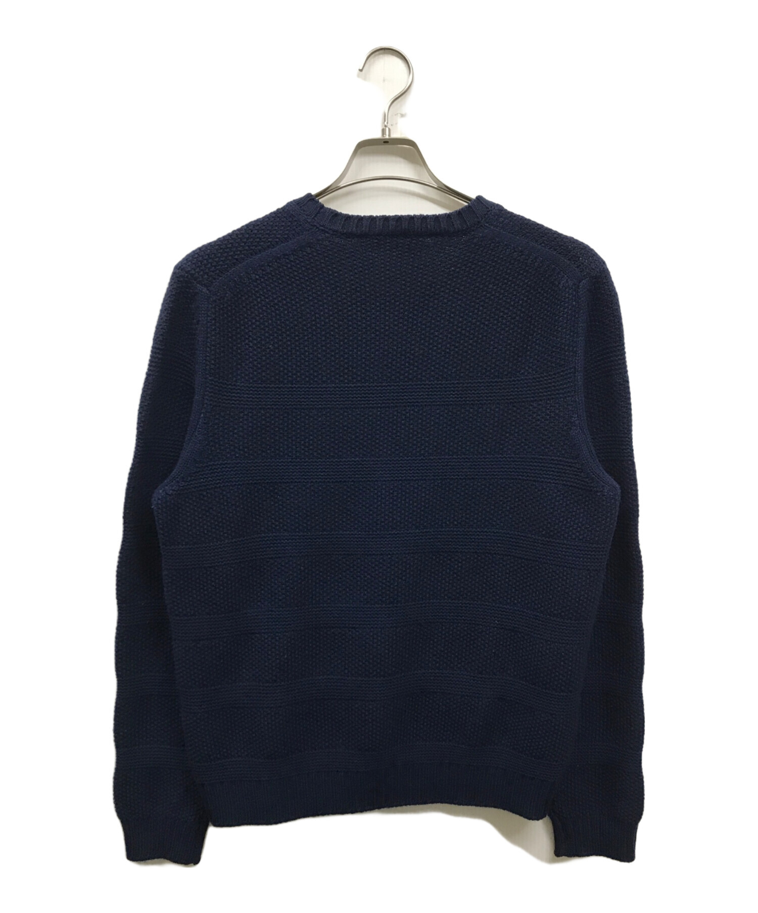 美品】ZANONE ザノーネ 5ゲージ ニット ブラック 46 クルーネック