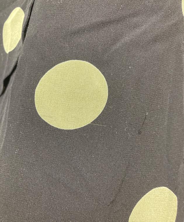 中古・古着通販】MARNI (マルニ) ドットシルクボウタイシャツ ブラック 