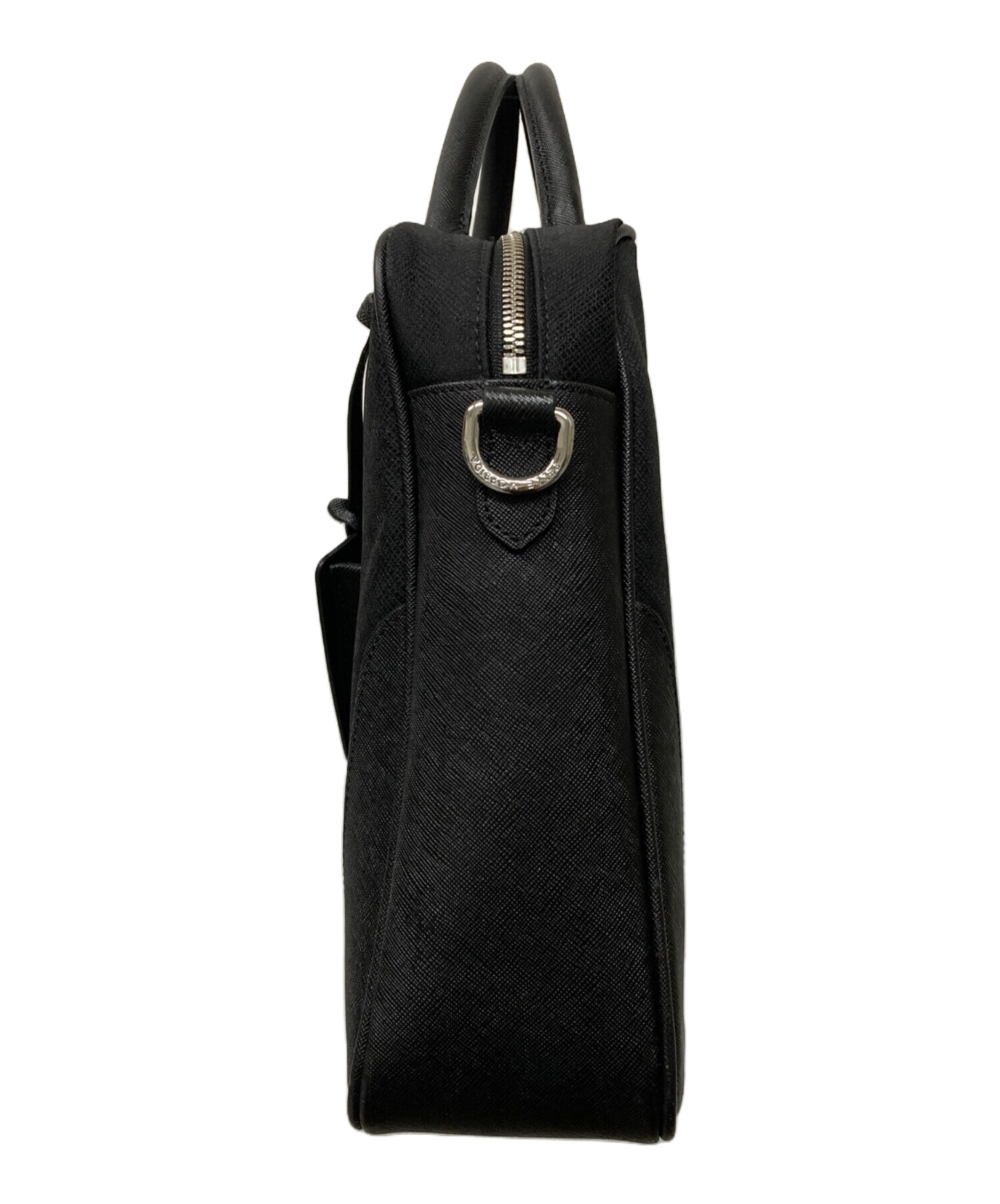 PELLE MORBIDA ペッレモルビダ 2way ブリーフケース　 黒 中古・古着通販】PELLE MORBIDA (ペッレモルビダ) 2WAYブリーフケース