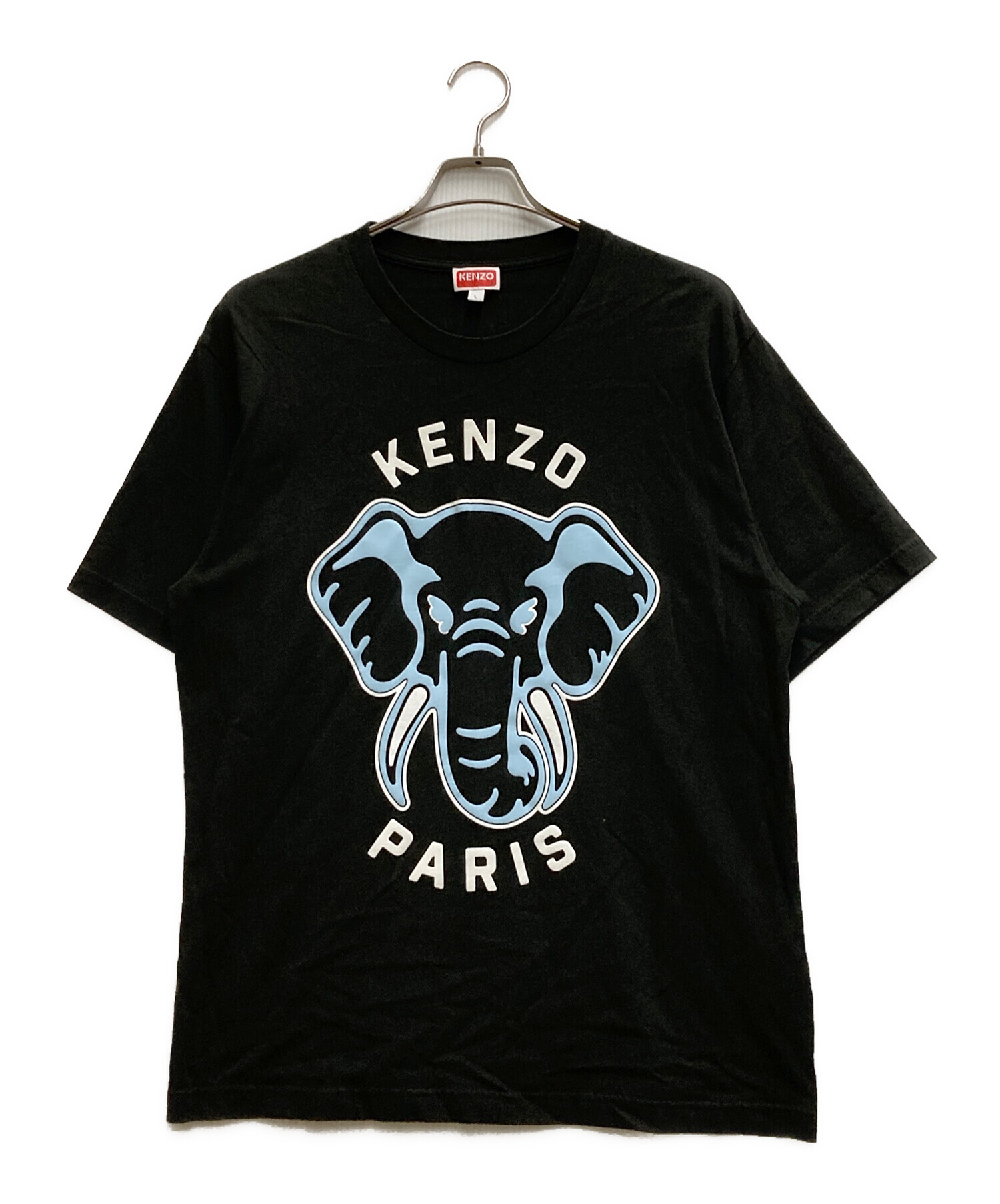 中古・古着通販】KENZO (ケンゾー) Elephant Tシャツ ブラック サイズ 