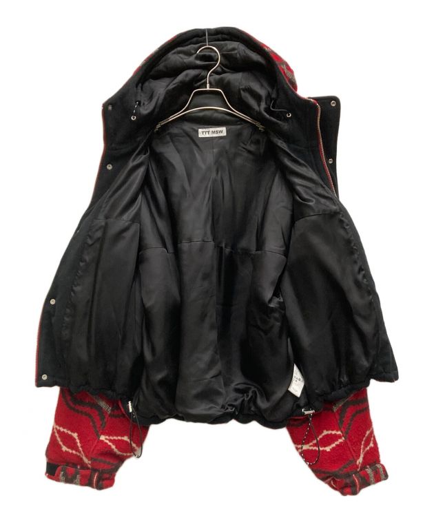 中古・古着通販】TTT MSW (ティー) Wool Work Jacket レッド サイズ:Ⅼ