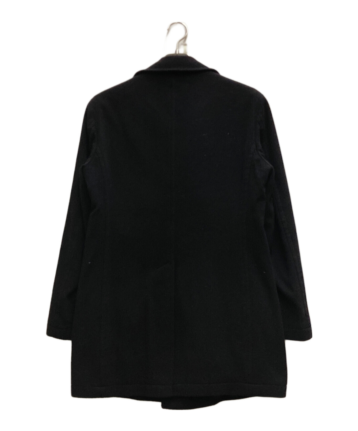 中古・古着通販】TAGLIATORE (タリアトーレ) ロングPコート ブラック