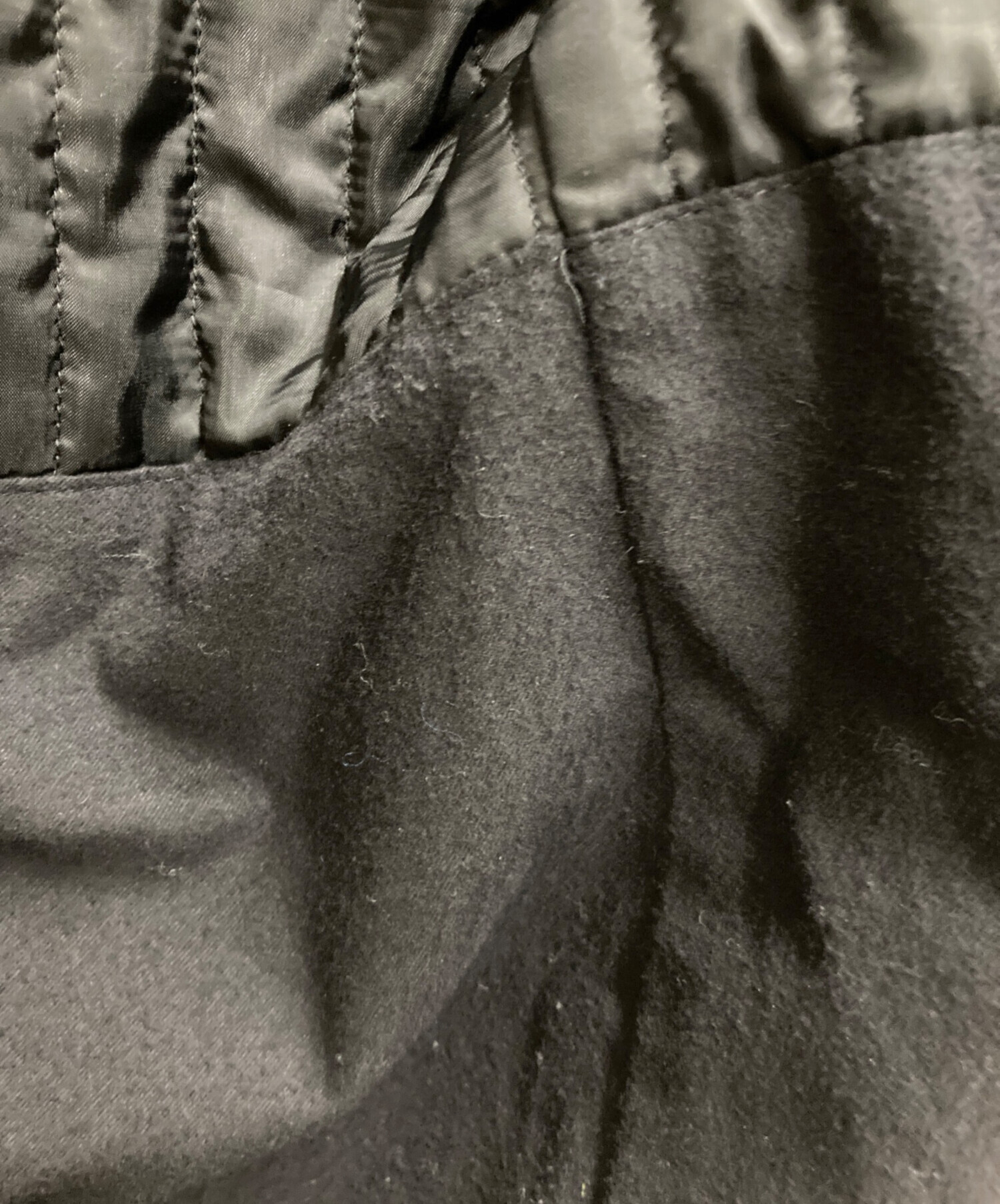 TAGLIATORE ピーコート サイズ44 中古・古着通販】TAGLIATORE (タリアトーレ) ロングPコート ブラック