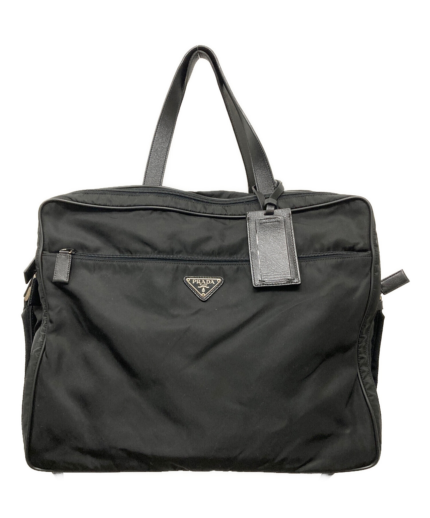 中古・古着通販】PRADA (プラダ) ナイロン 2WAYブリーフケース 