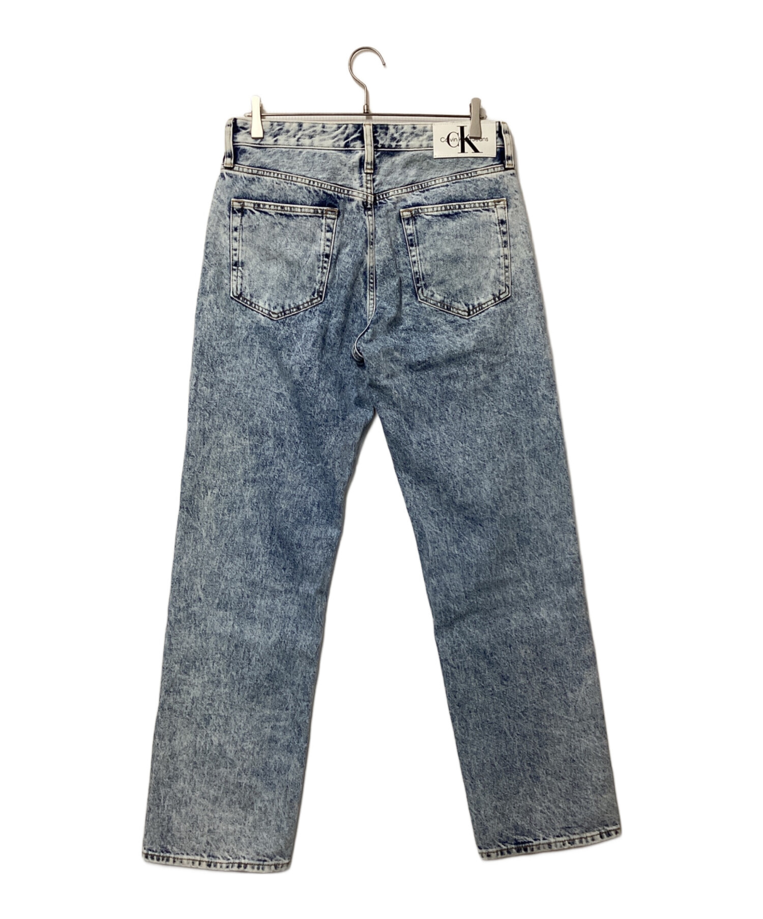   カルバンクライン パンツ インディゴ サイズ:32 | 90s   Jeans ユーズド加工 デニムパンツ | USA製 | 90年代 ヴィンテージ 古着 | ボトムス ジーンズ ジーパン【メンズ】【中古】【K4564】 中古・古着通販】Calvin Klein Jeans (カルバンクラインジーンズ) 90s