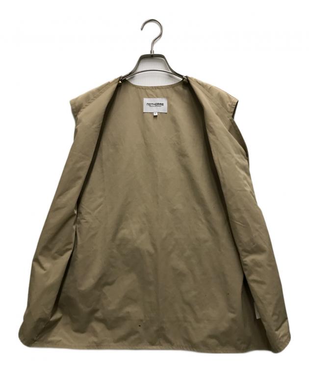 中古・古着通販】NOTHOMME (ノットオム) フィッシングベスト ベージュ 