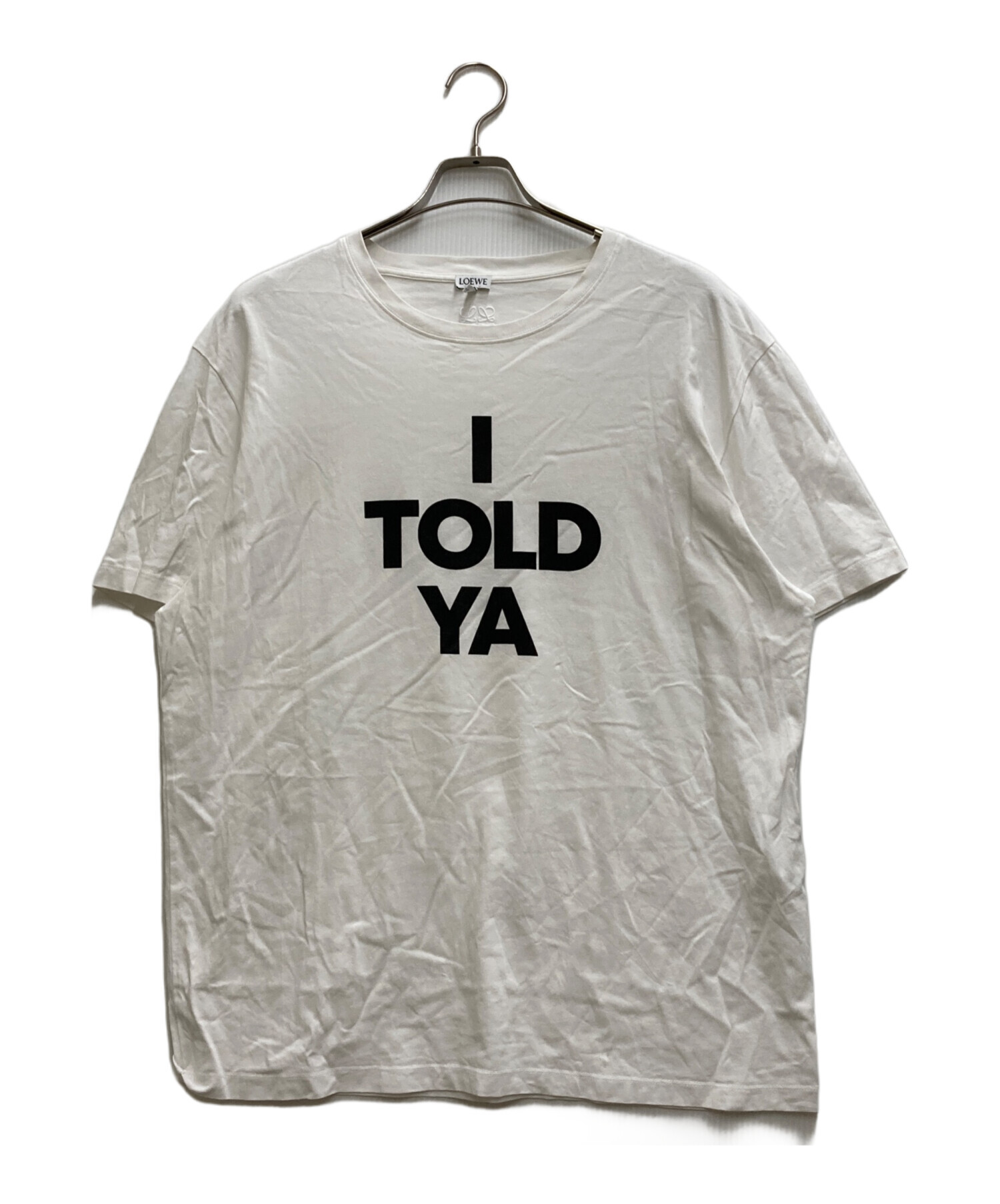 中古・古着通販】LOEWE (ロエベ) Relaxed fit T-shirt in cotton 