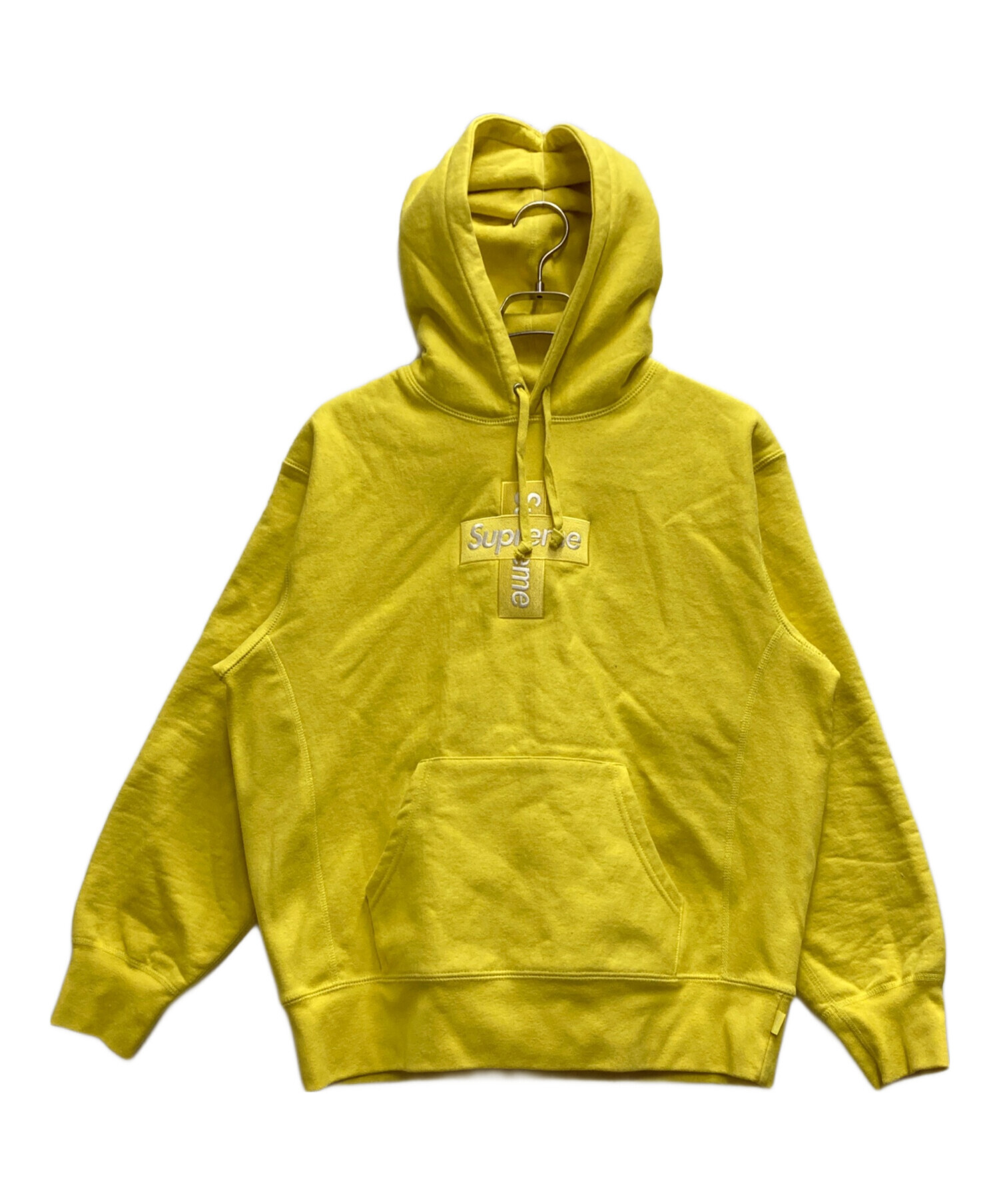 中古・古着通販】SUPREME (シュプリーム) Cross Box Logo Hooded 