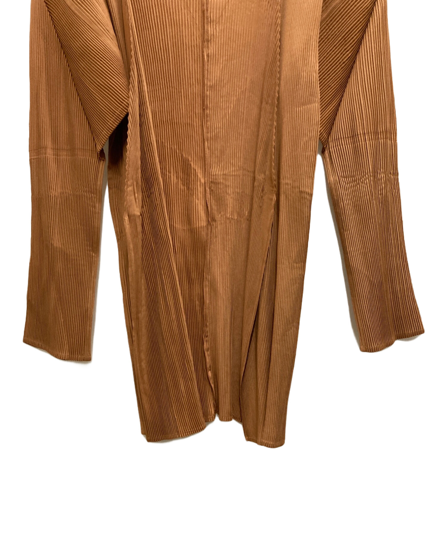 90sイッセイミヤケ　レディースニット　今期流行のブラウン　美品 90sイッセイミヤケ レディースニット 今期流行のブラウン 美品