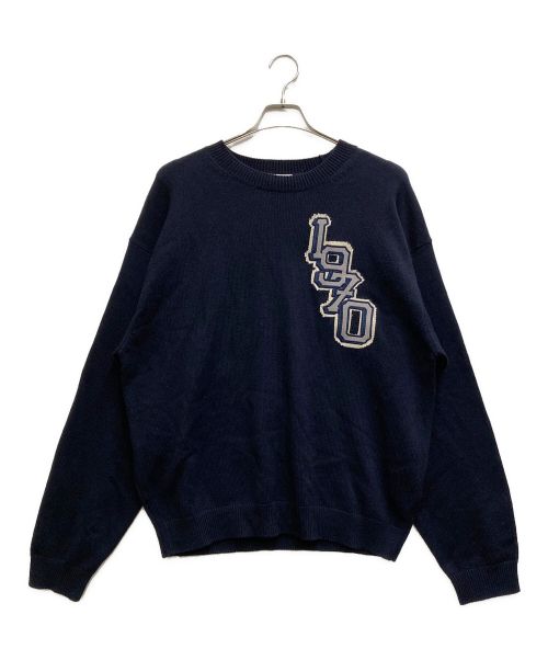 中古・古着通販】KENZO (ケンゾー) SEASONAL GRAPHIC JUMPER ネイビー  