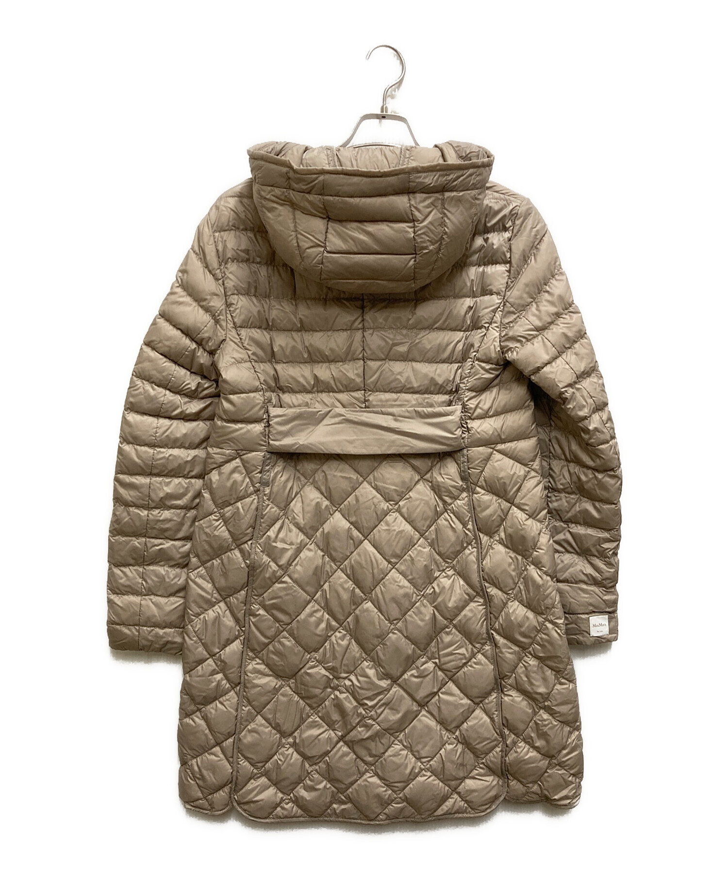 中古・古着通販】MaxMara (マックスマーラ) Aラインフーテッドダウン