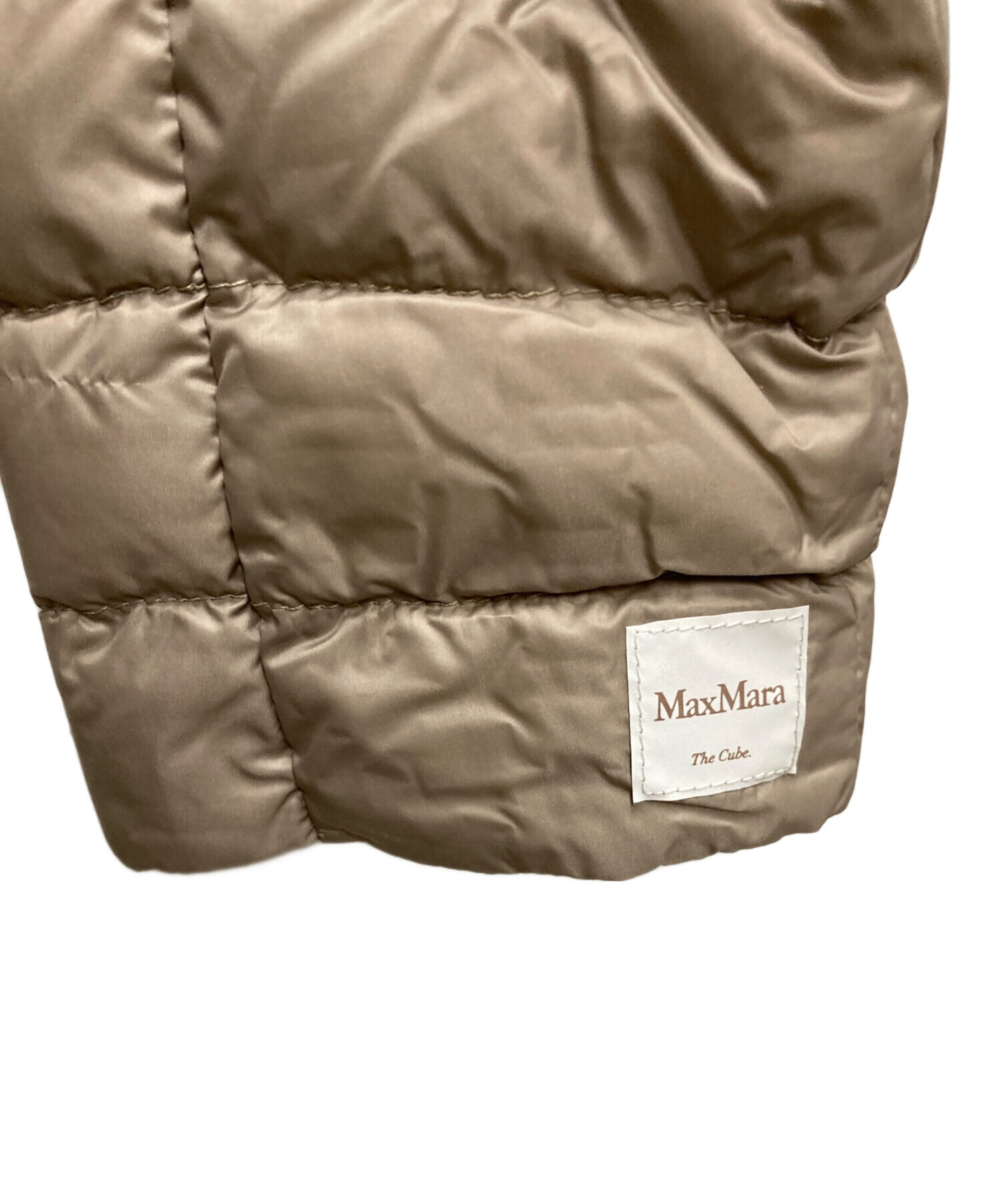 中古・古着通販】MaxMara (マックスマーラ) Aラインフーテッドダウン