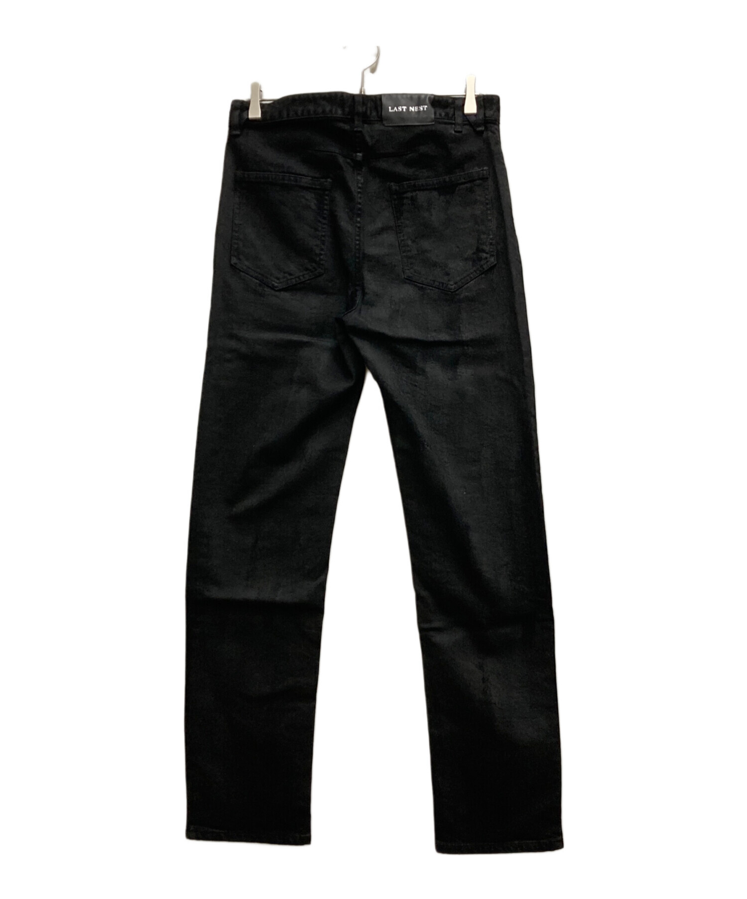 中古・古着通販】LAST NEST (ラストネスト) コーティングブラック  