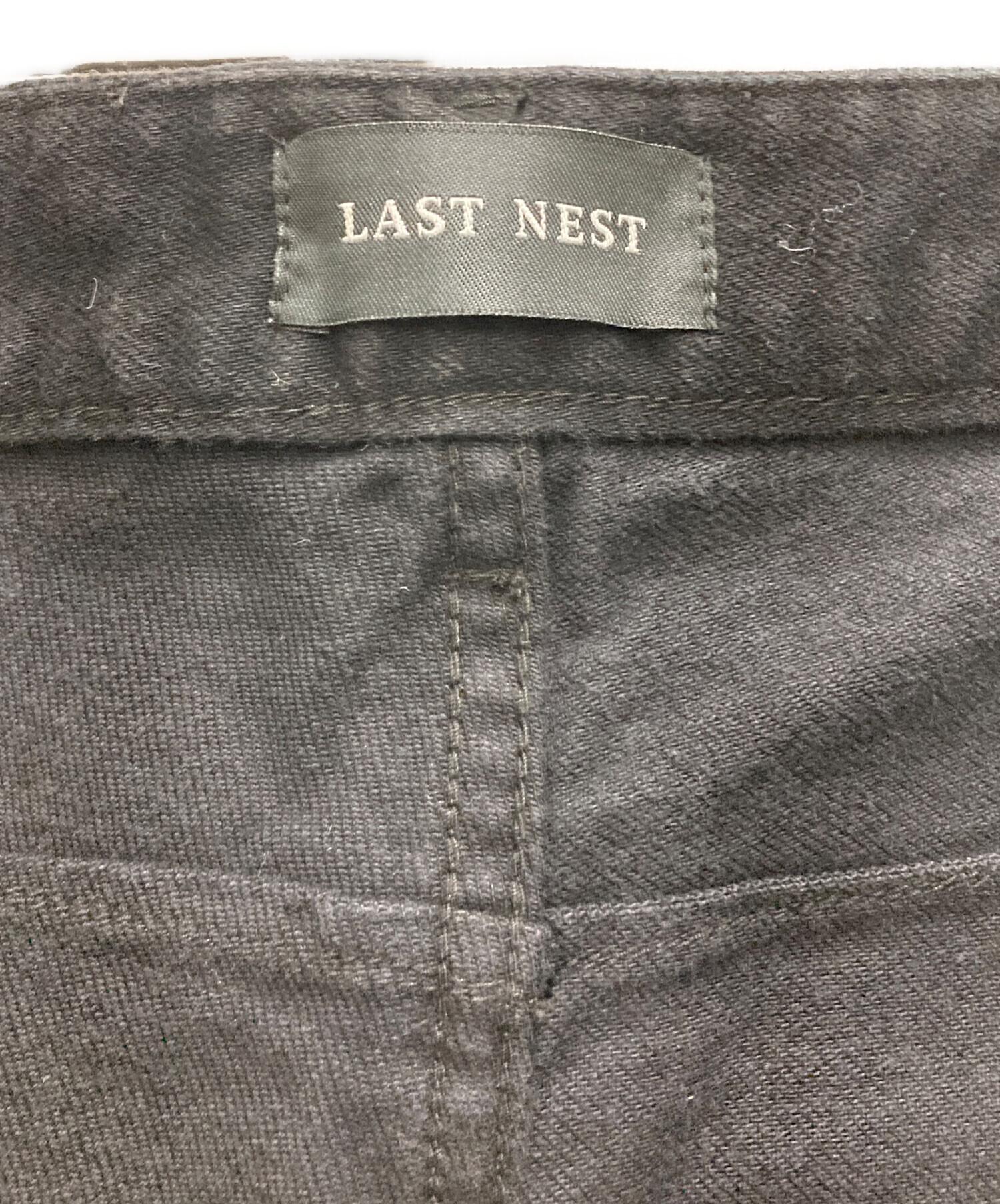 中古・古着通販】LAST NEST (ラストネスト) コーティングブラック