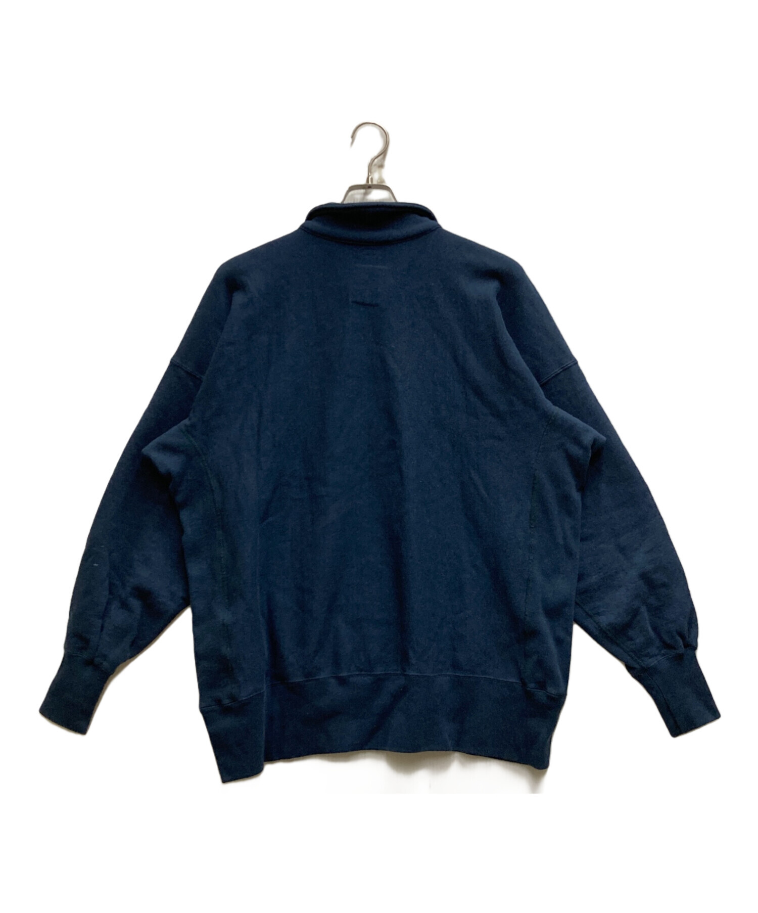 中古・古着通販】nanamica (ナナミカ) Half Zip-Up Sweat ネイビー 