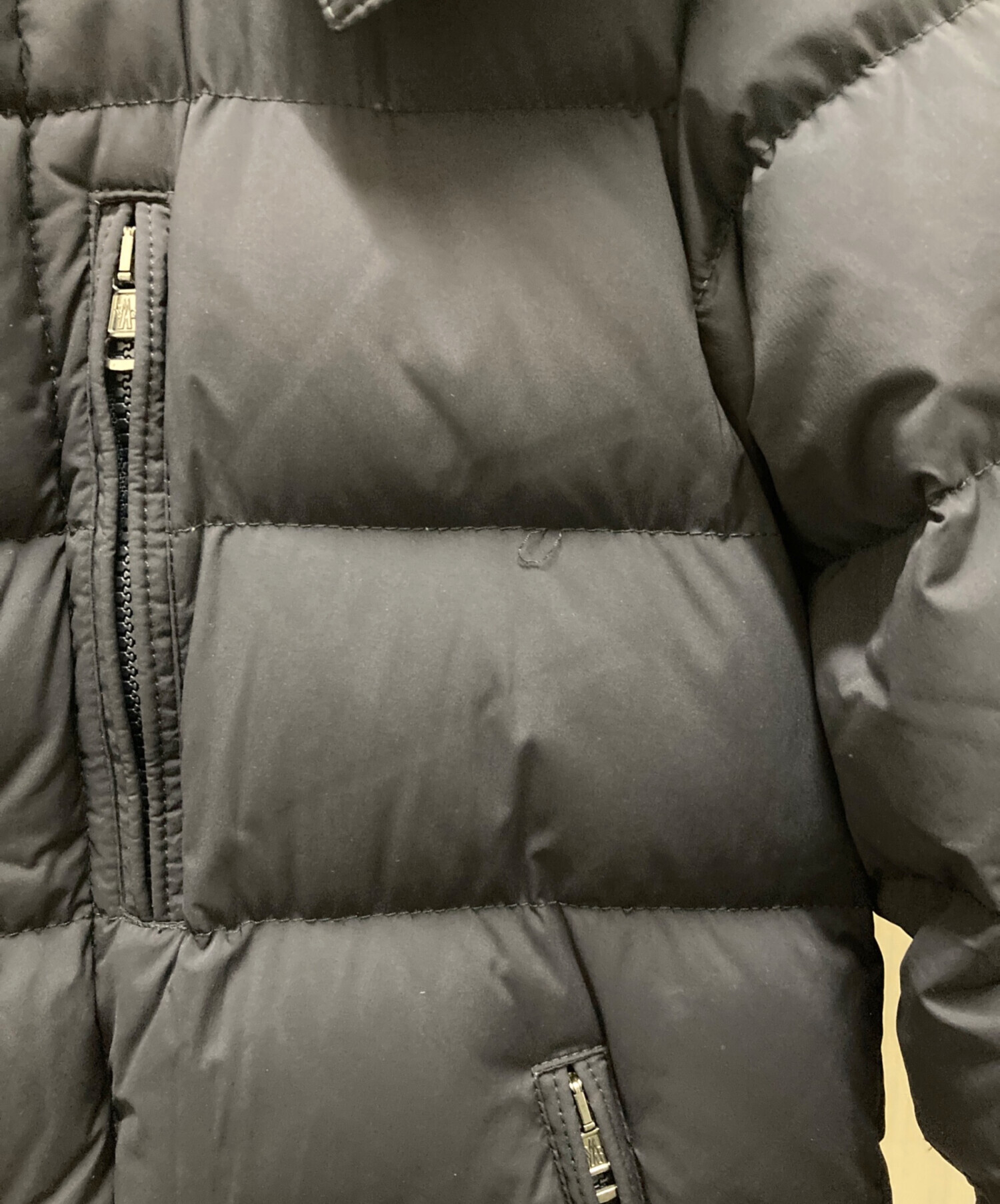 中古・古着通販】MONCLER (モンクレール) ダウンジャケット ブラック