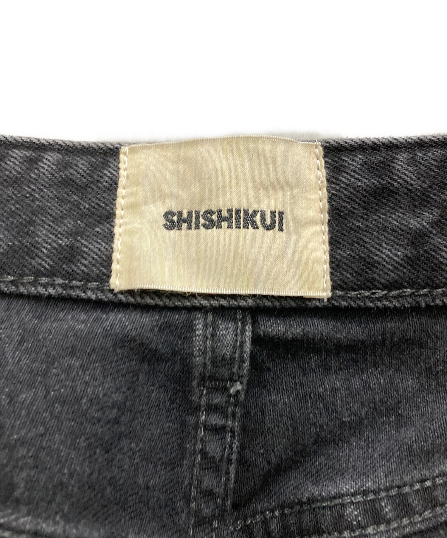 中古・古着通販】SHISHIKUI (シシクイ) パンツ ブラック サイズ:36
