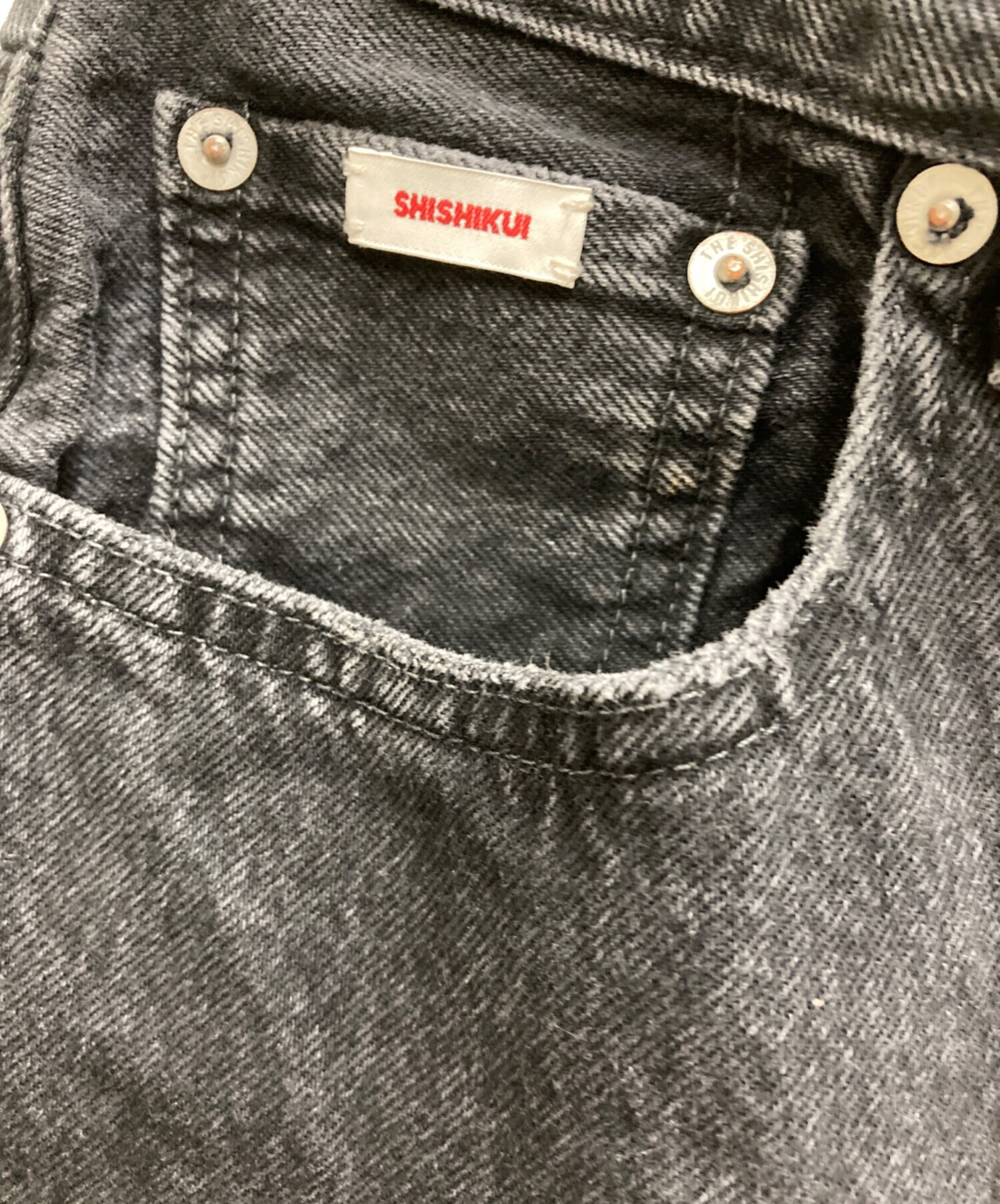 中古・古着通販】SHISHIKUI (シシクイ) パンツ ブラック サイズ:36