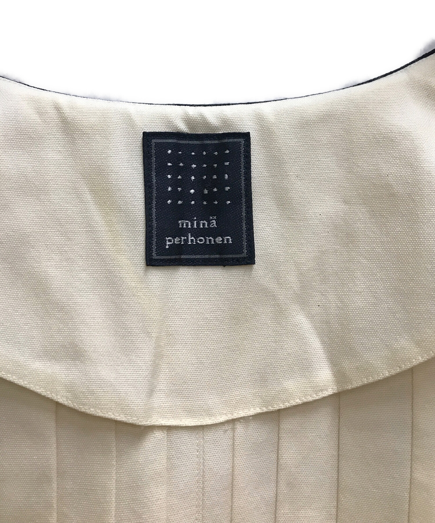 mina perhonen foggy ワンピース　38 中古・古着通販】mina perhonen (ミナ ペルホネン) foggy day
