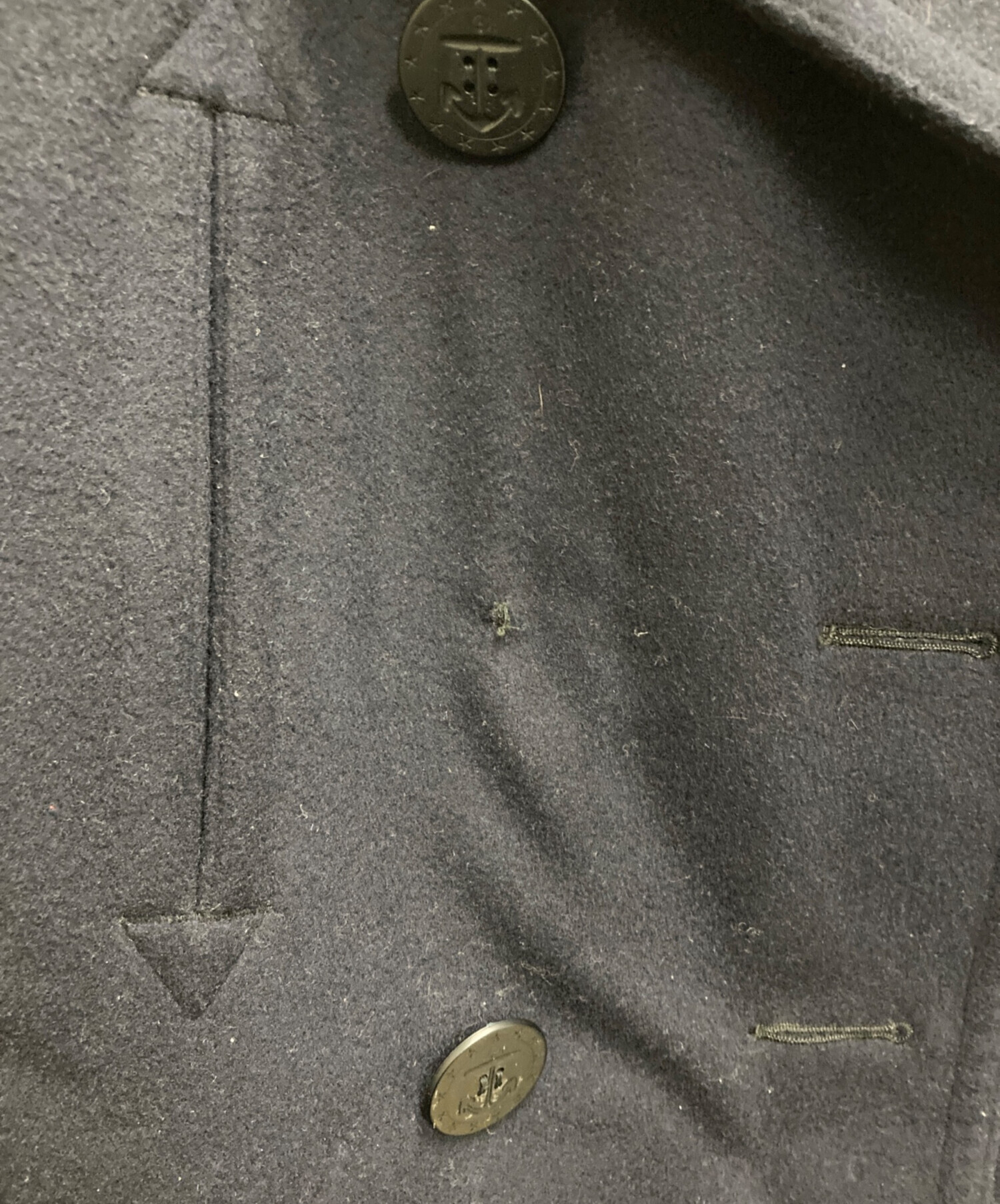 中古・古着通販】ANATOMICA (アナトミカ) Us Navy Long Pea Coat