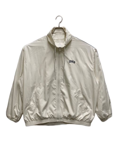 中古・古着通販】COACH (コーチ) ウインドブレーカー ホワイト サイズ