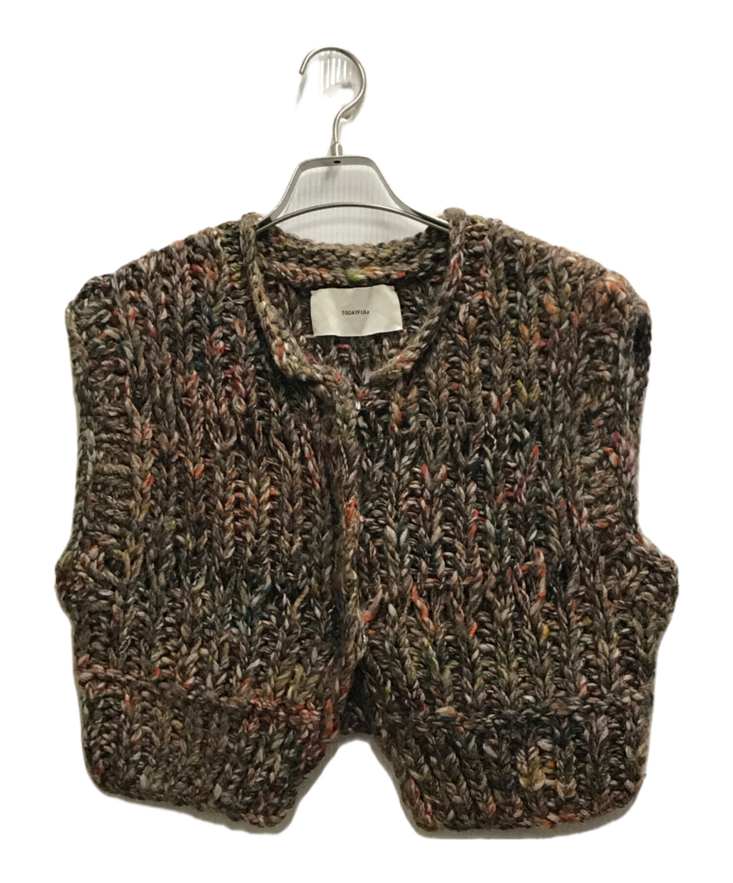 todayful Mix Handknit Vest トップス todayful Mix Handknit Vest