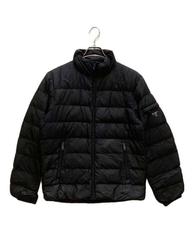 中古・古着通販】PRADA (プラダ) ロゴプレートダウンジャケット