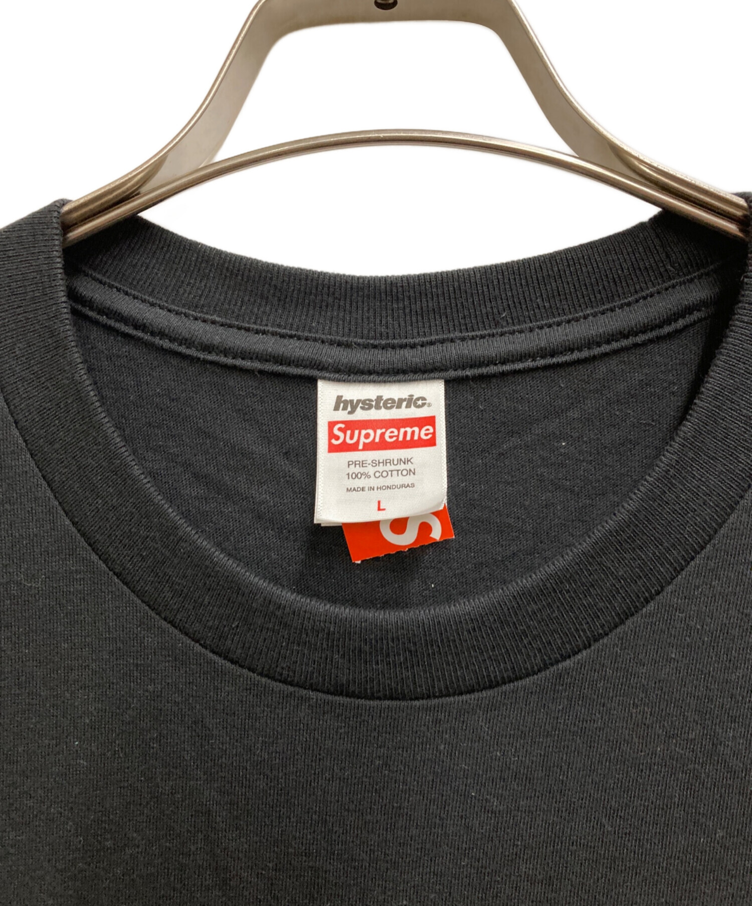 初期　hystericglamour fuck design ラグラン　tee Supreme x HYSTERIC GLAMOUR Fuck Tee 