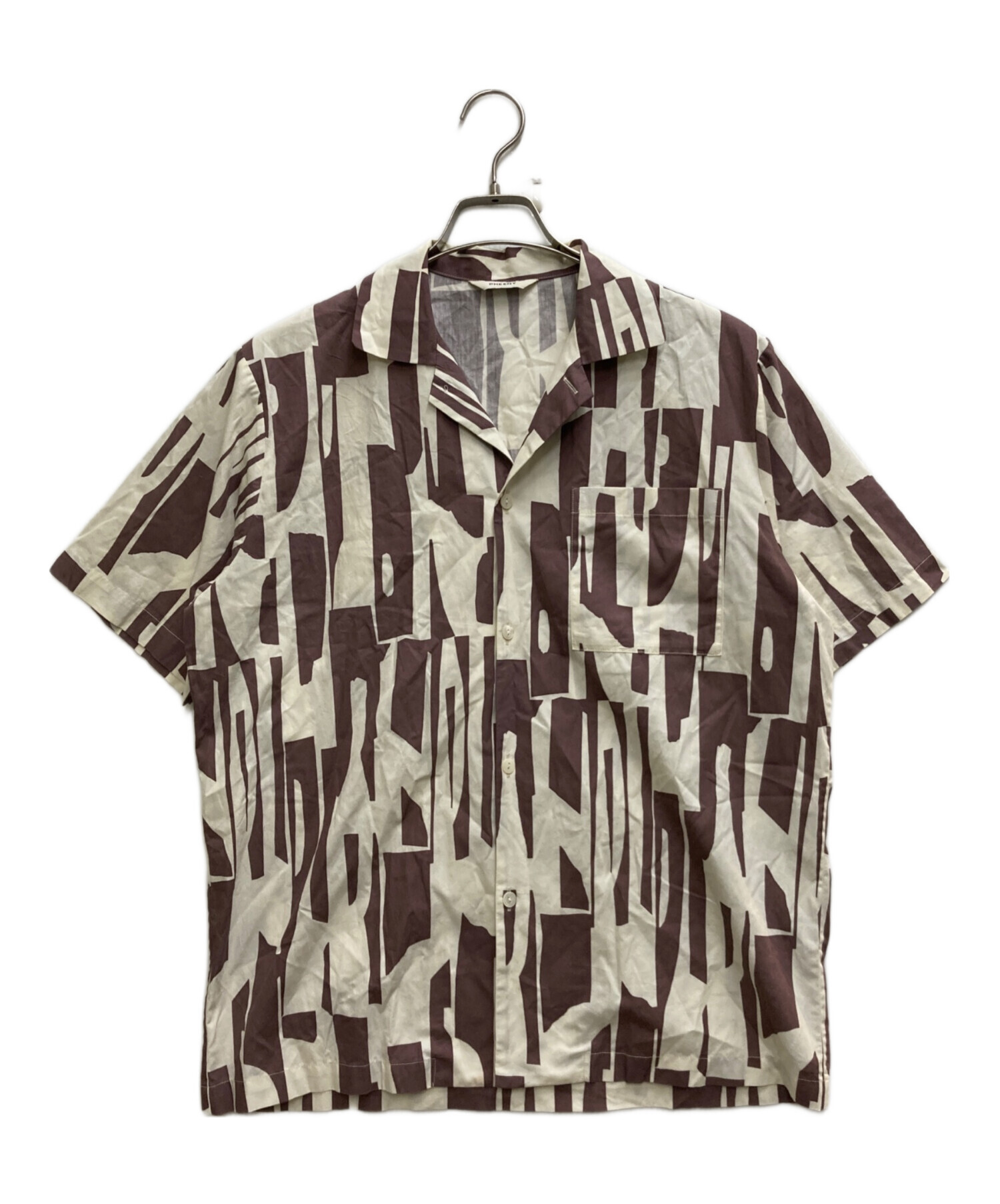 中古・古着通販】PHEENY (フィーニー) Print typewriter pajamas shirt 
