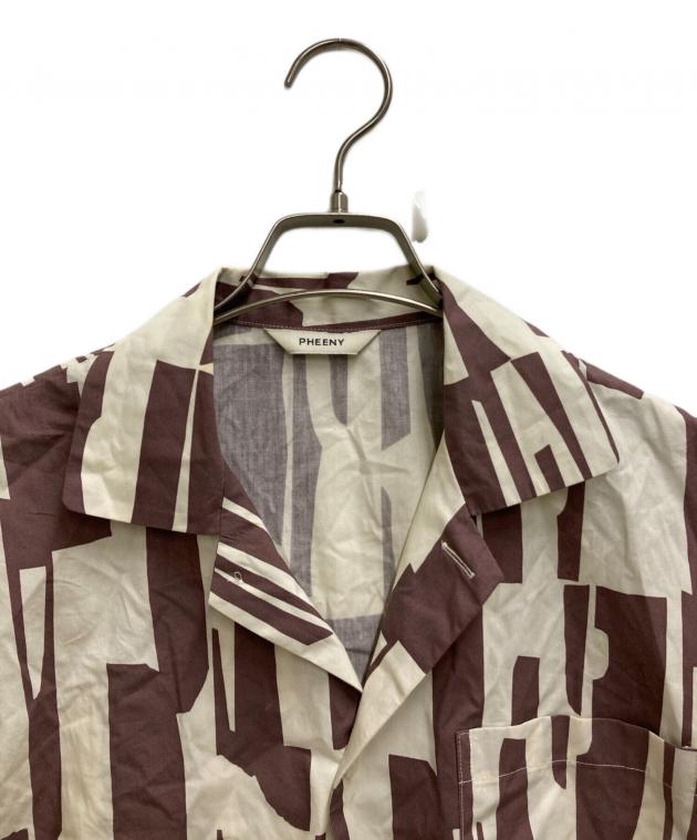 中古・古着通販】PHEENY (フィーニー) Print typewriter pajamas shirt 