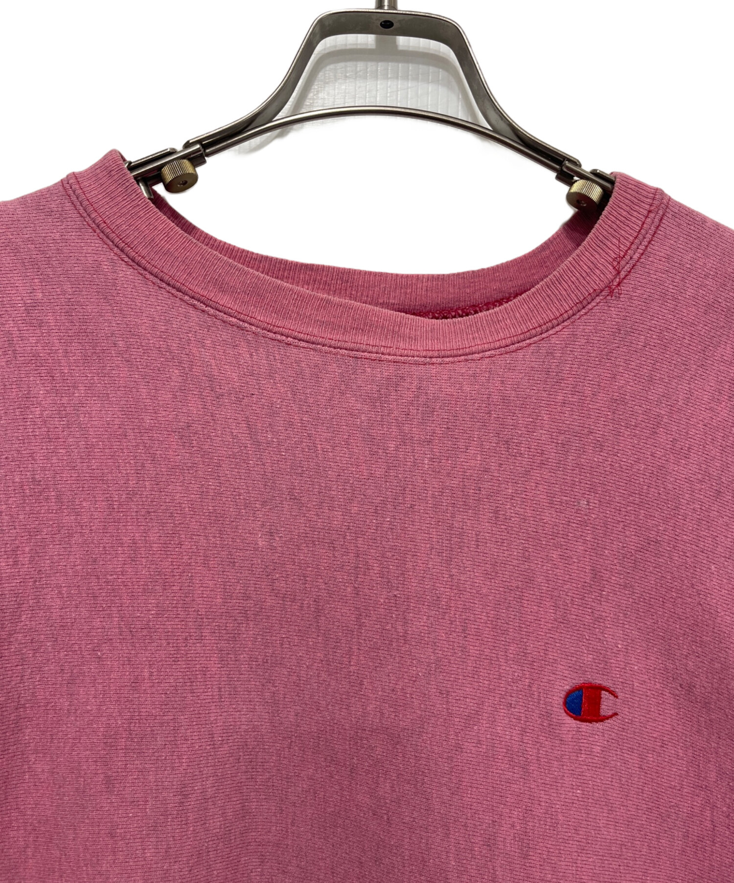 ステップアヘッド購入　チャンピオンリバースウィーブ　ピンク 中古・古着通販】Champion (チャンピオン) 90`Sリバースウィーブ
