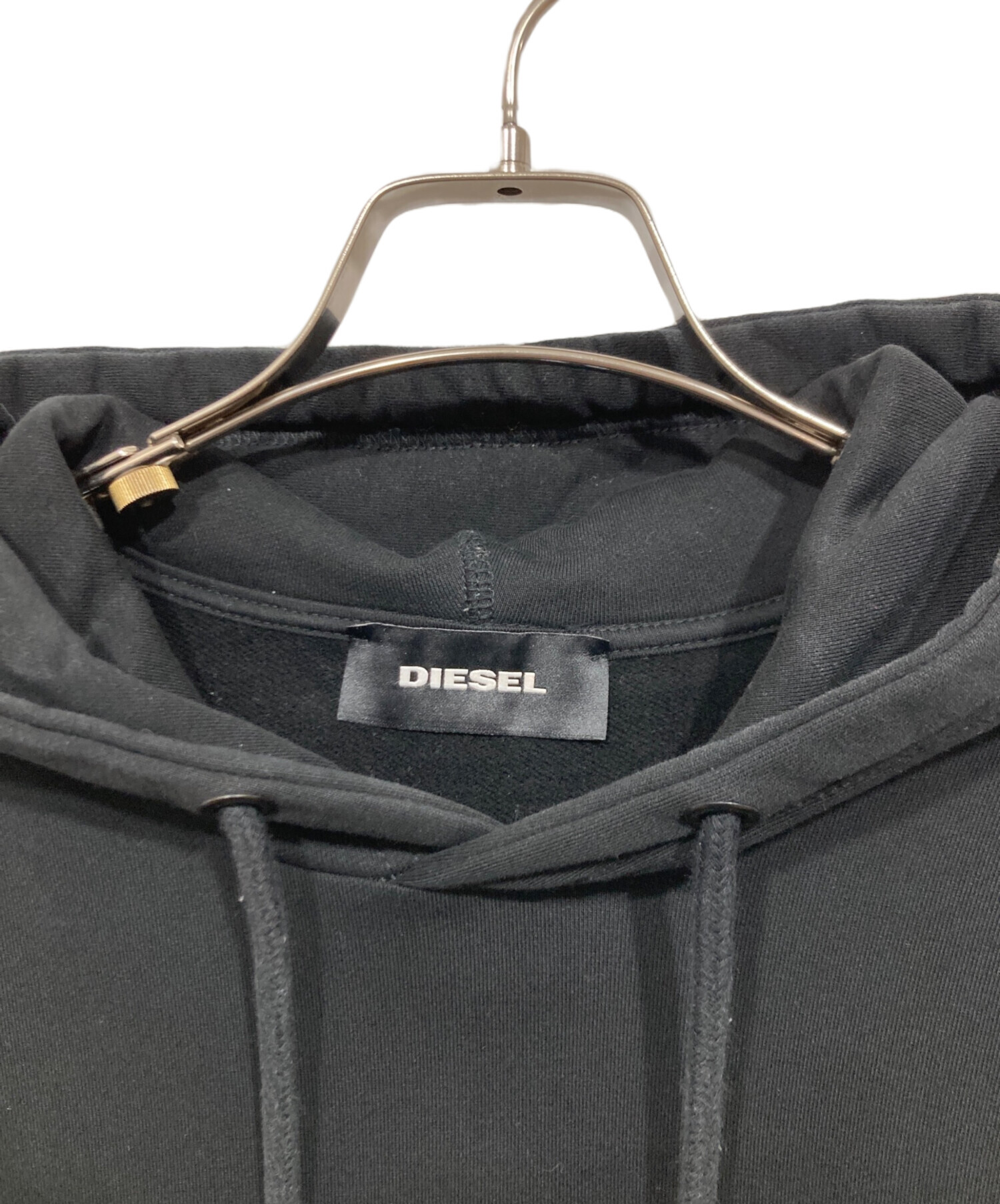 中古・古着通販】DIESEL (ディーゼル) パーカー ブラック サイズ:M