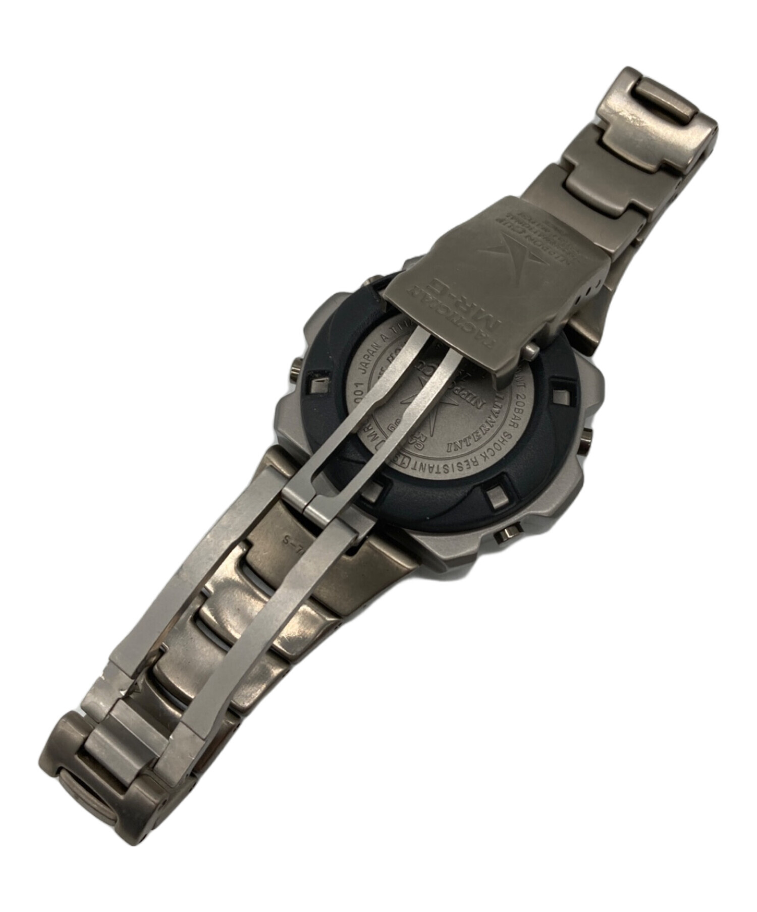 中古・古着通販】CASIO (カシオ) フルメタルデジタルウォッチ 