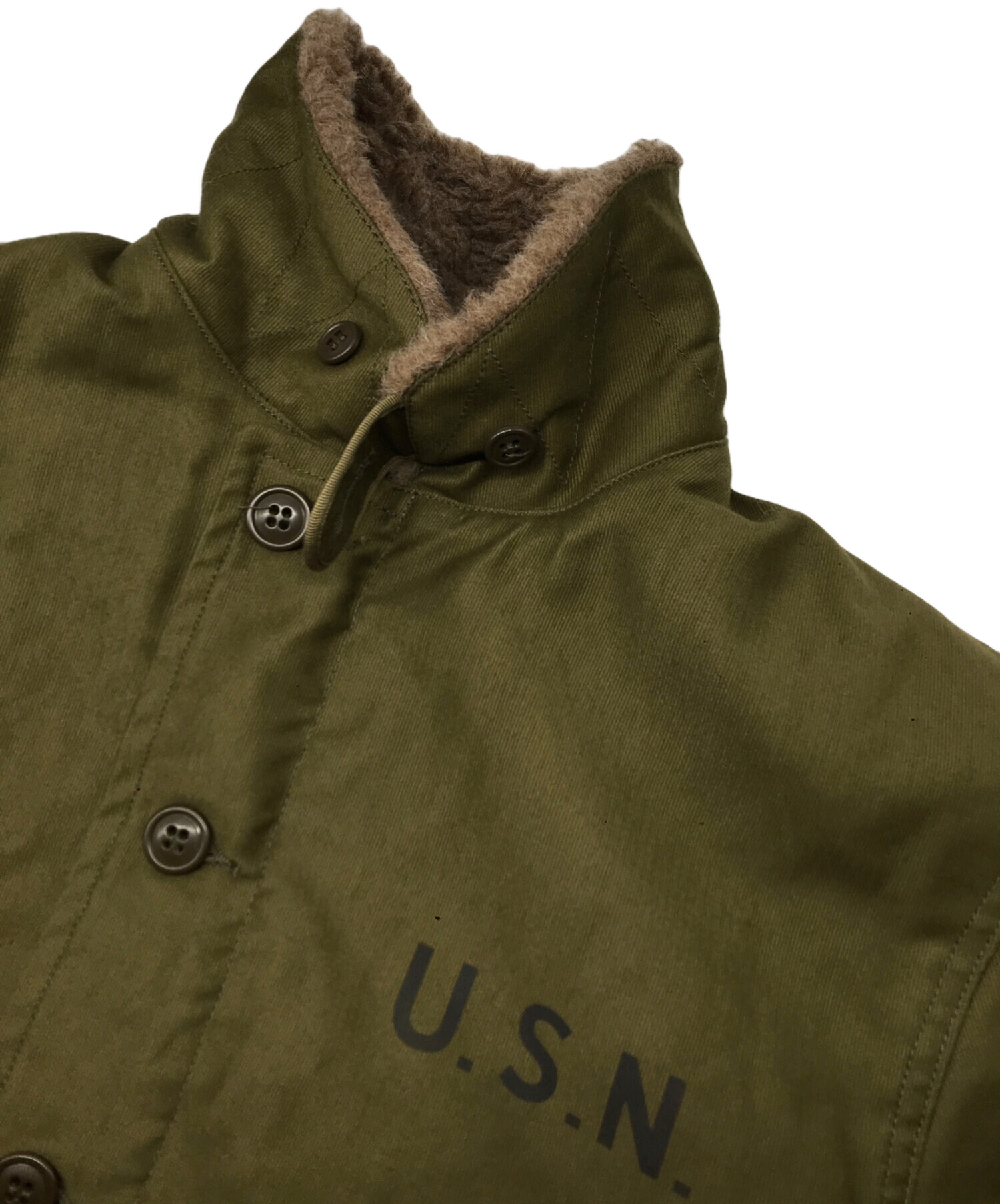 TOYs McCOY / デッキジャケット/38/コットン/カーキ// 中古・古着通販】TOYS MCCOY (トイズマッコイ) N-1 デッキジャケット