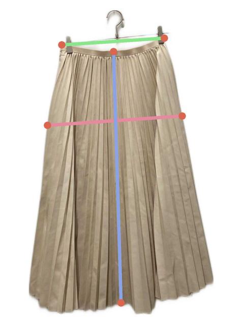 ドゥロワー　drawer アコーディオンプリーツスカート 中古・古着通販】Drawer (ドゥロワー) アコーディオンプリーツスカート