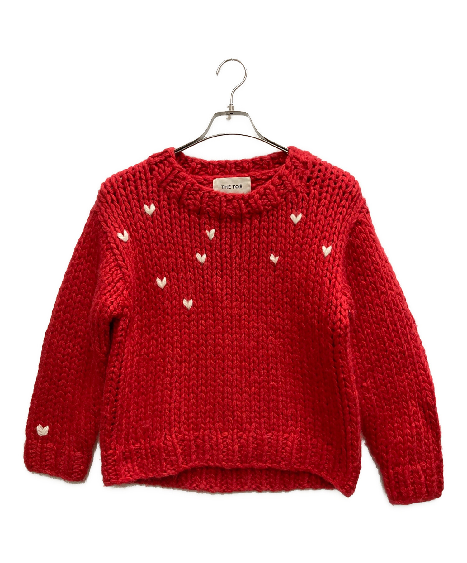 中古・古着通販】THE TOE (ザ・トゥー) NOTTING HILL HEART KNIT