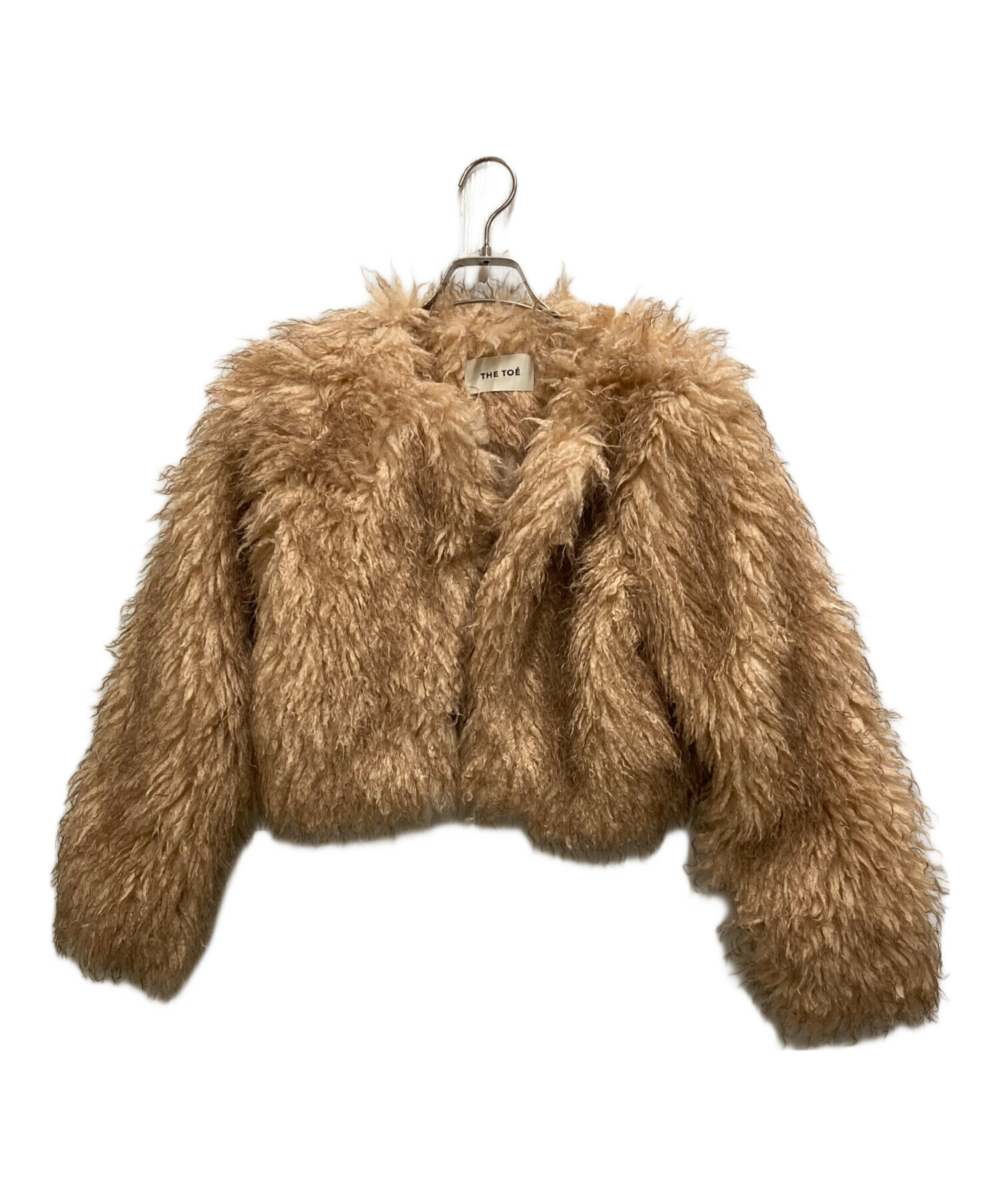中古・古着通販】THE TOE (ザ・トゥー) LANE FUR COAT ブラウン サイズ