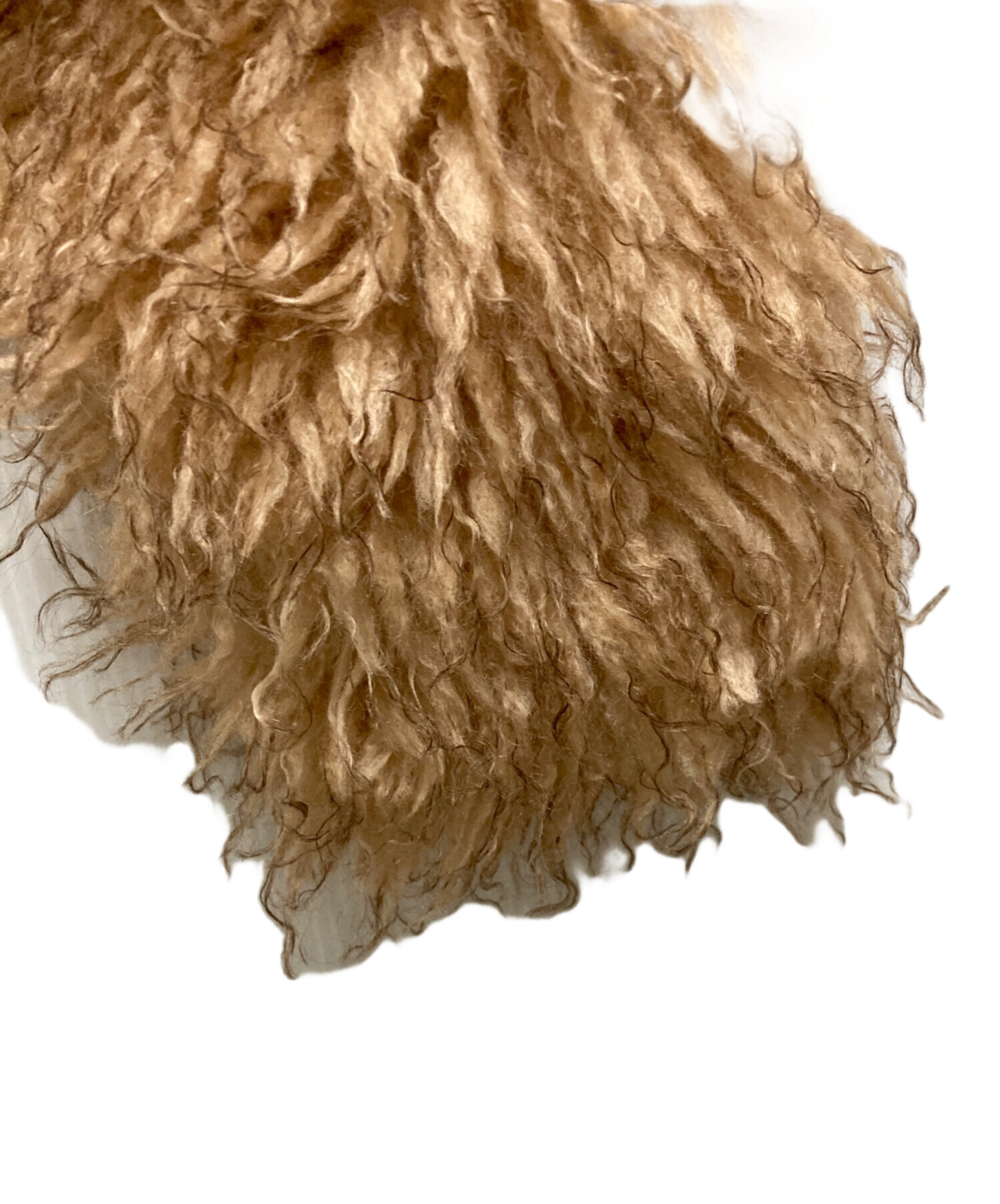 中古・古着通販】THE TOE (ザ・トゥー) LANE FUR COAT ブラウン サイズ