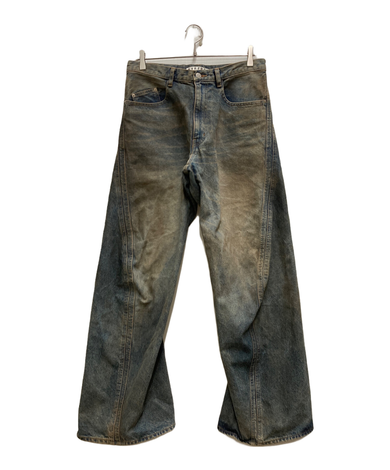 中古・古着通販】NVRFRGT (ネヴァーフォーゲット) 3D Twisted Wide Leg 
