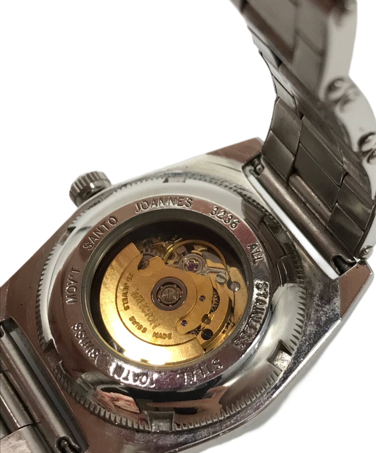 中古・古着通販】Santo Joannes (セントジョイナス) 腕時計 ブラック