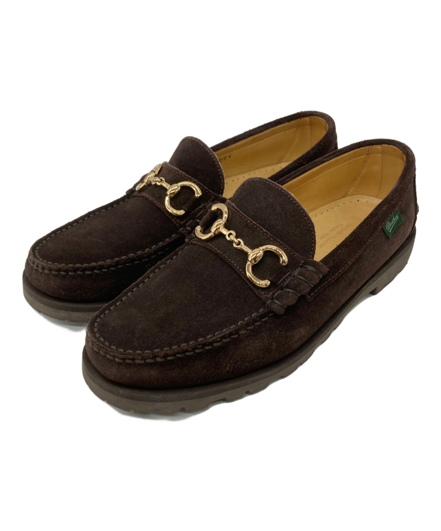 中古・古着通販】PARABOOT (パラブーツ) スエード ビットローファー 